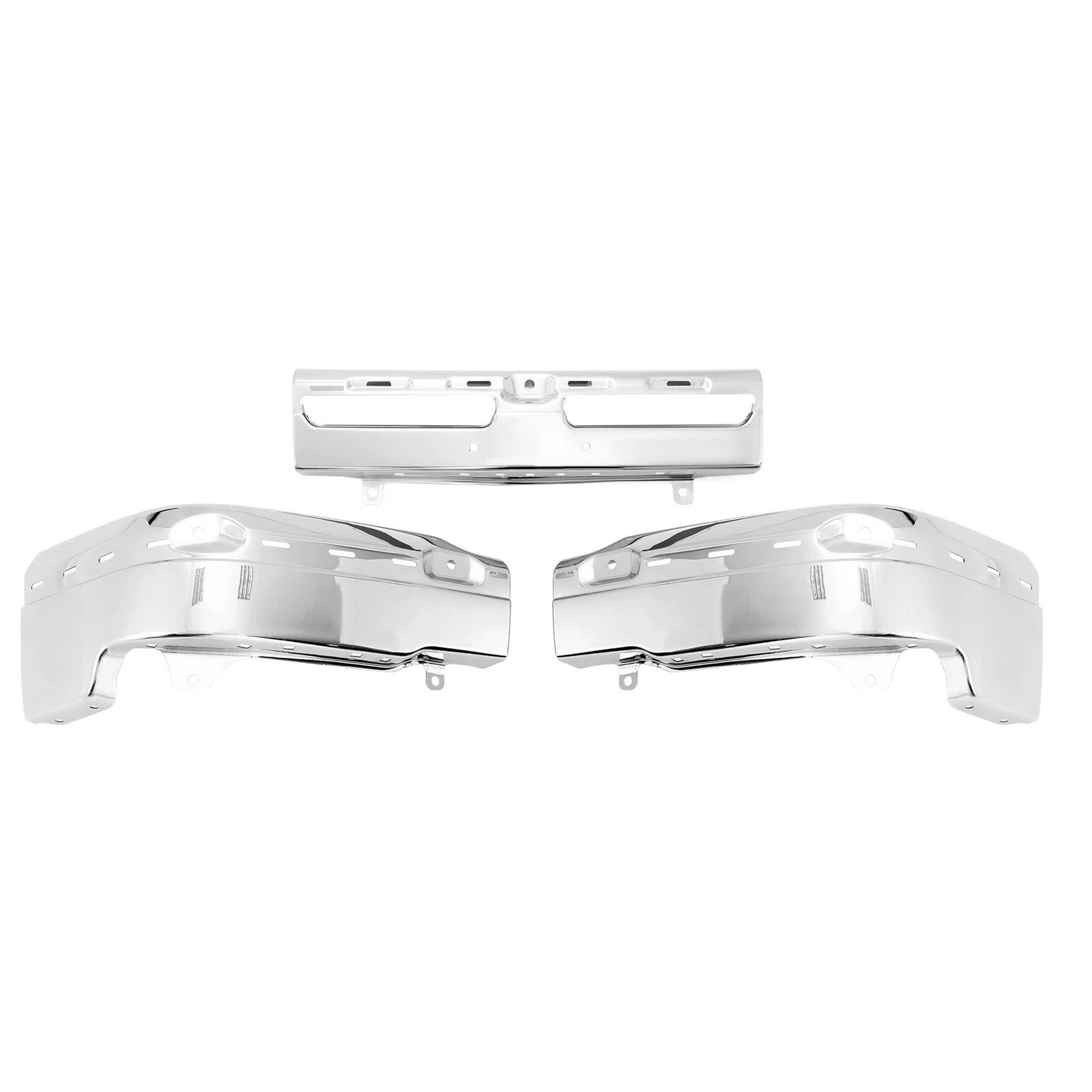 Chrome Silverado Front Bumper For Chevy Avalanche 2