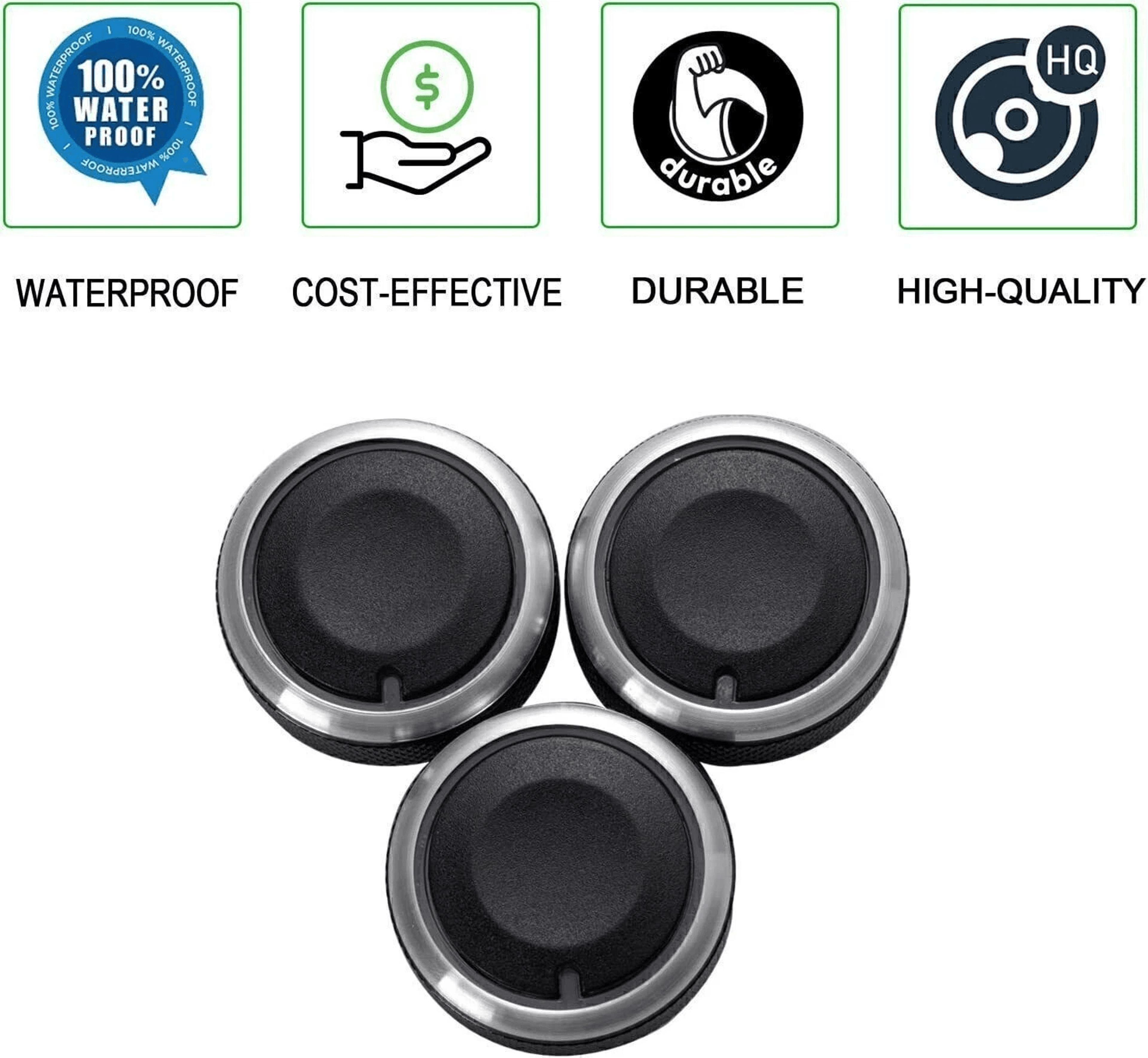 Toyota Tacoma AC Control Knob Set HVAC Climate Replacement 4