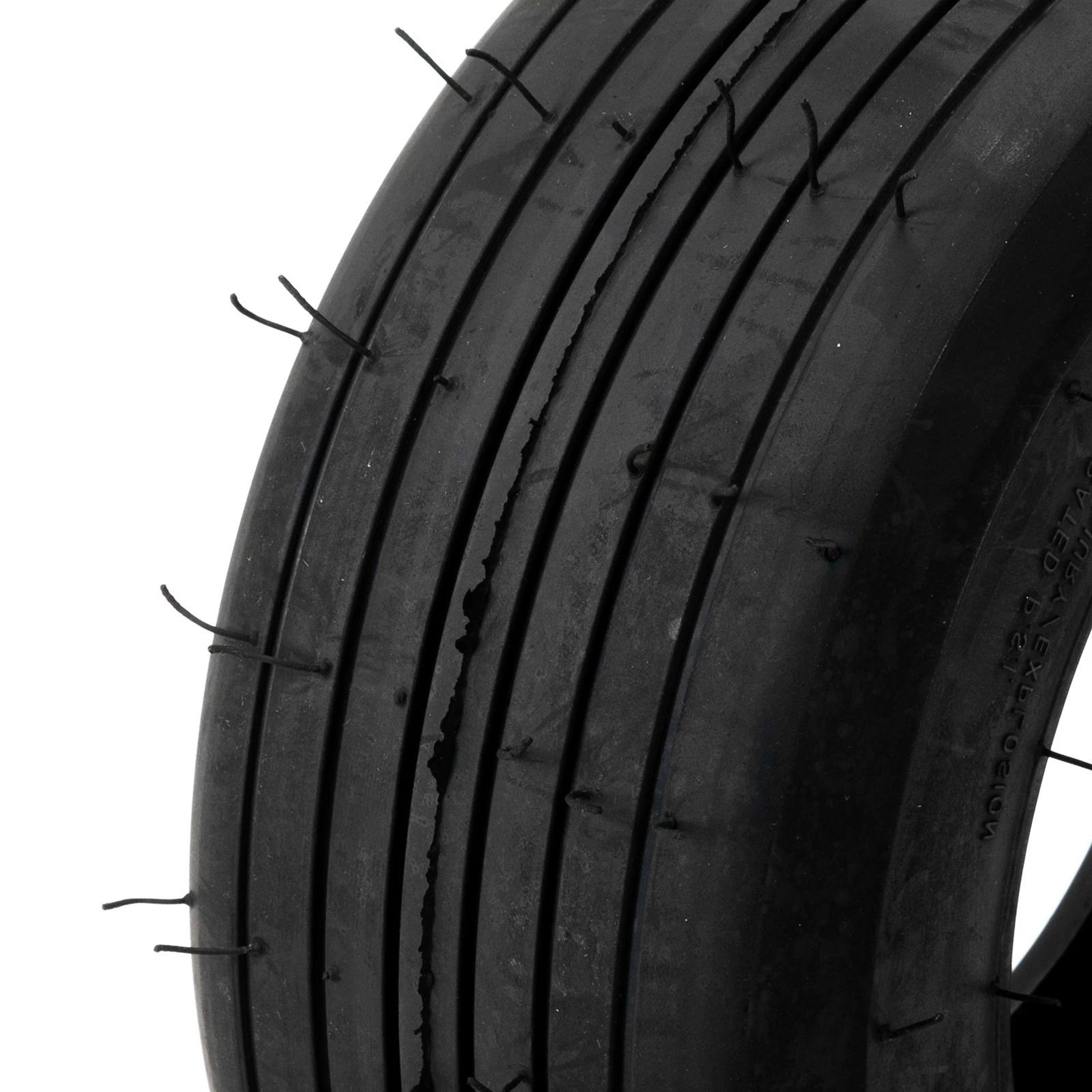 Two 6 Lawn Mower Garden Tractor Tires  2 Ply Rated Heavy Duty 3