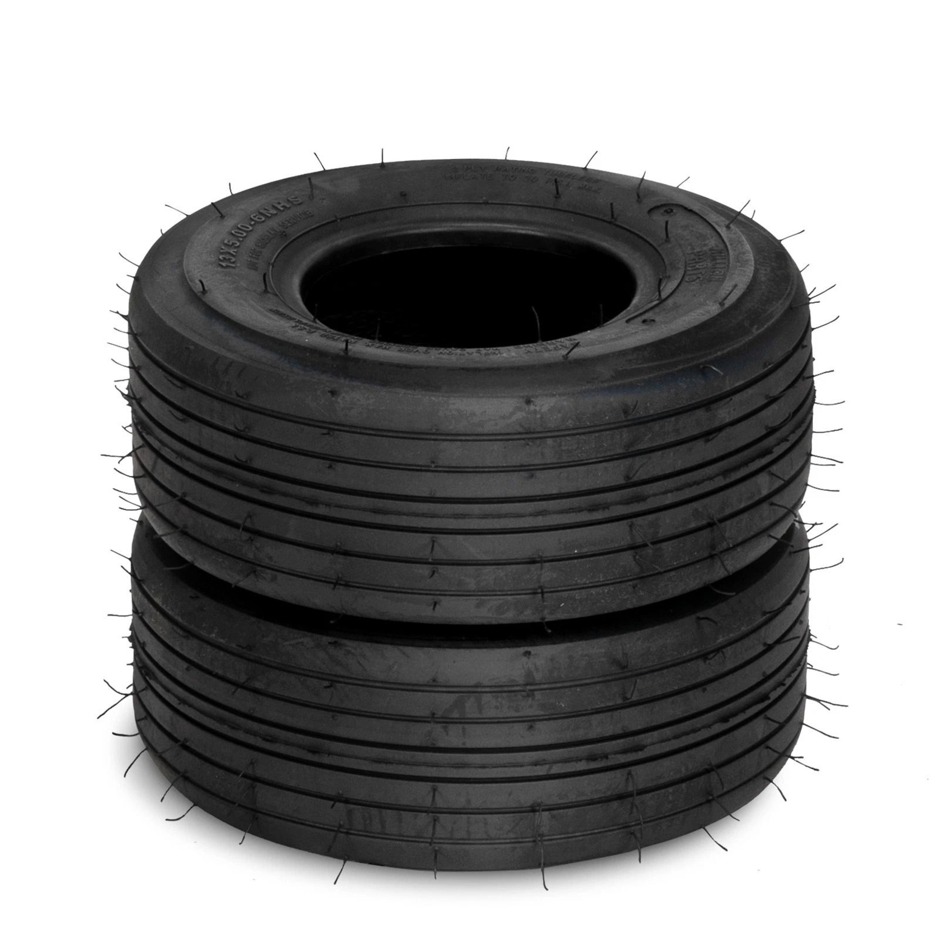 Two 6 Lawn Mower Garden Tractor Tires  2 Ply Rated Heavy Duty 9