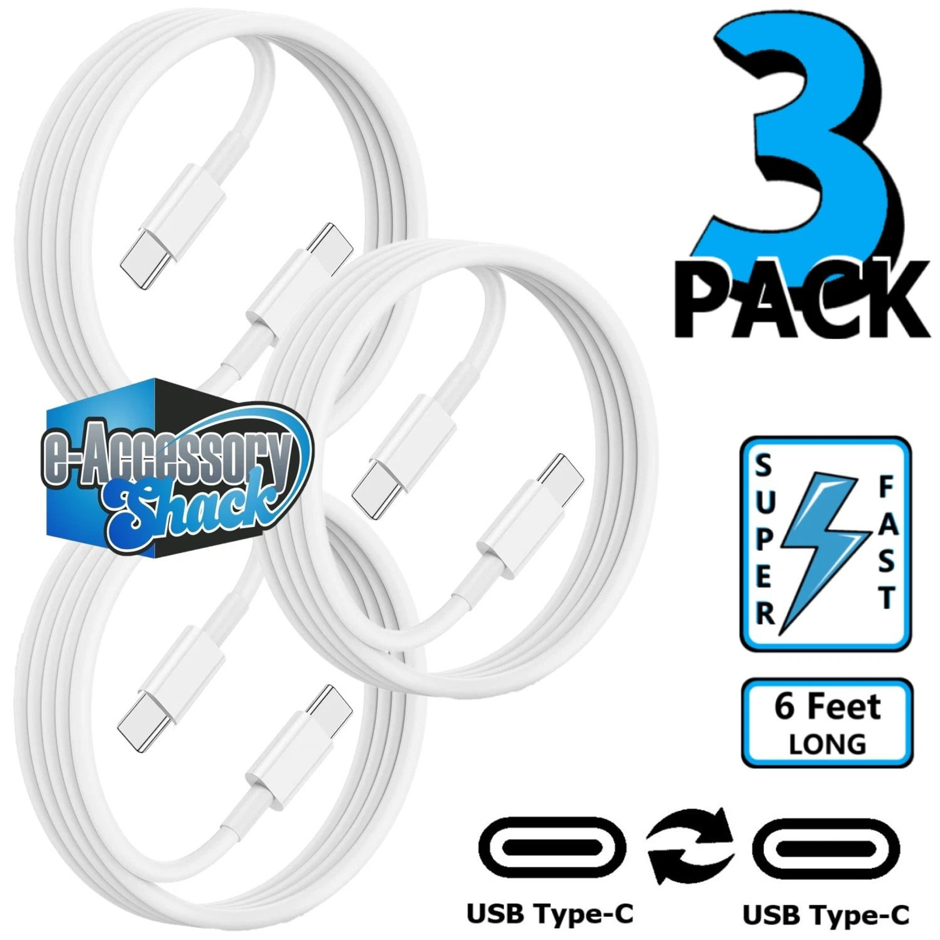 Fast Charging USB C To USB C Cable For Samsung IPhone 15 MacBook 9
