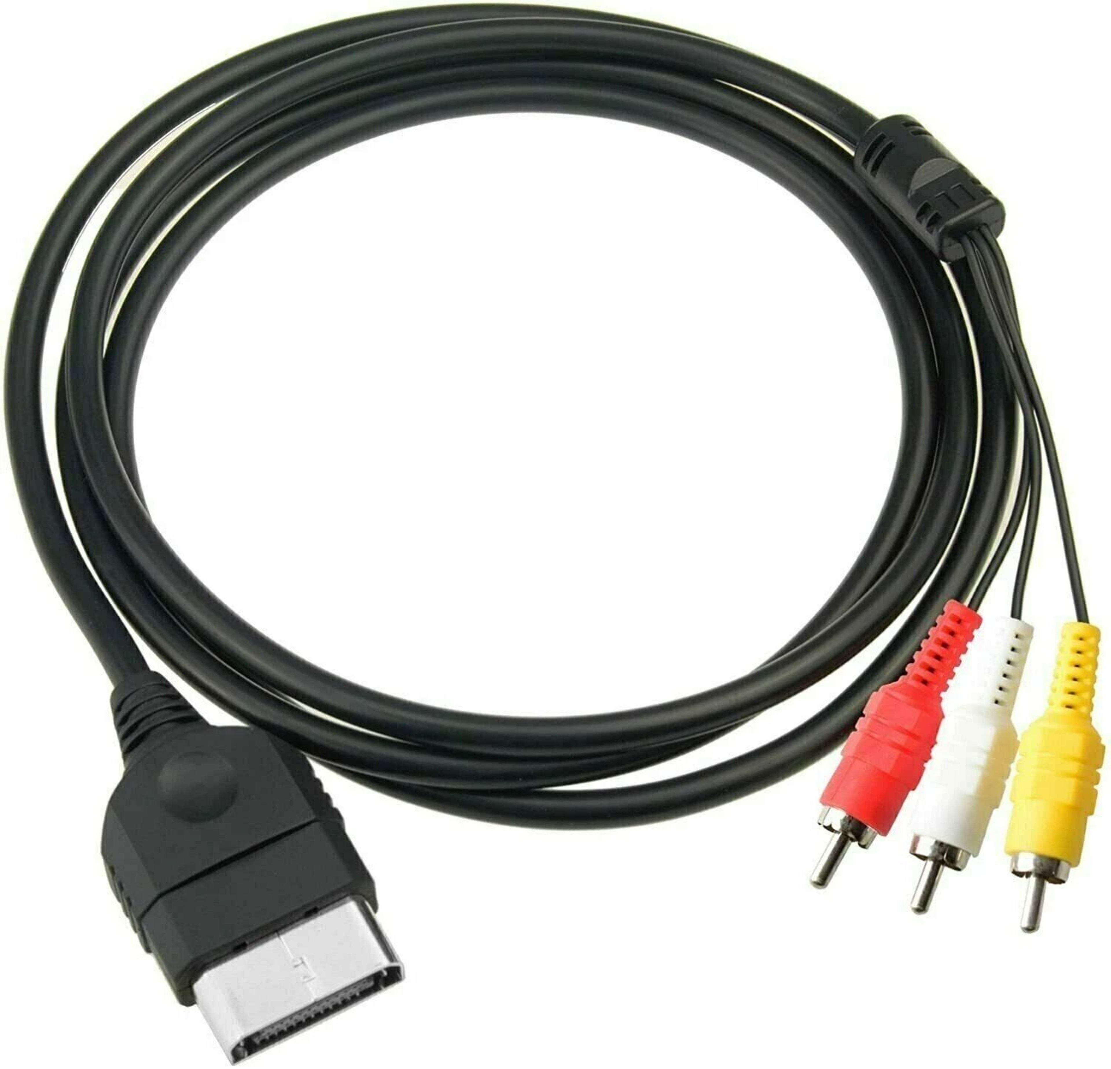 Original Xbox AV Cable  Power Cord Bundle For Classic Console RCA TV Setup 1