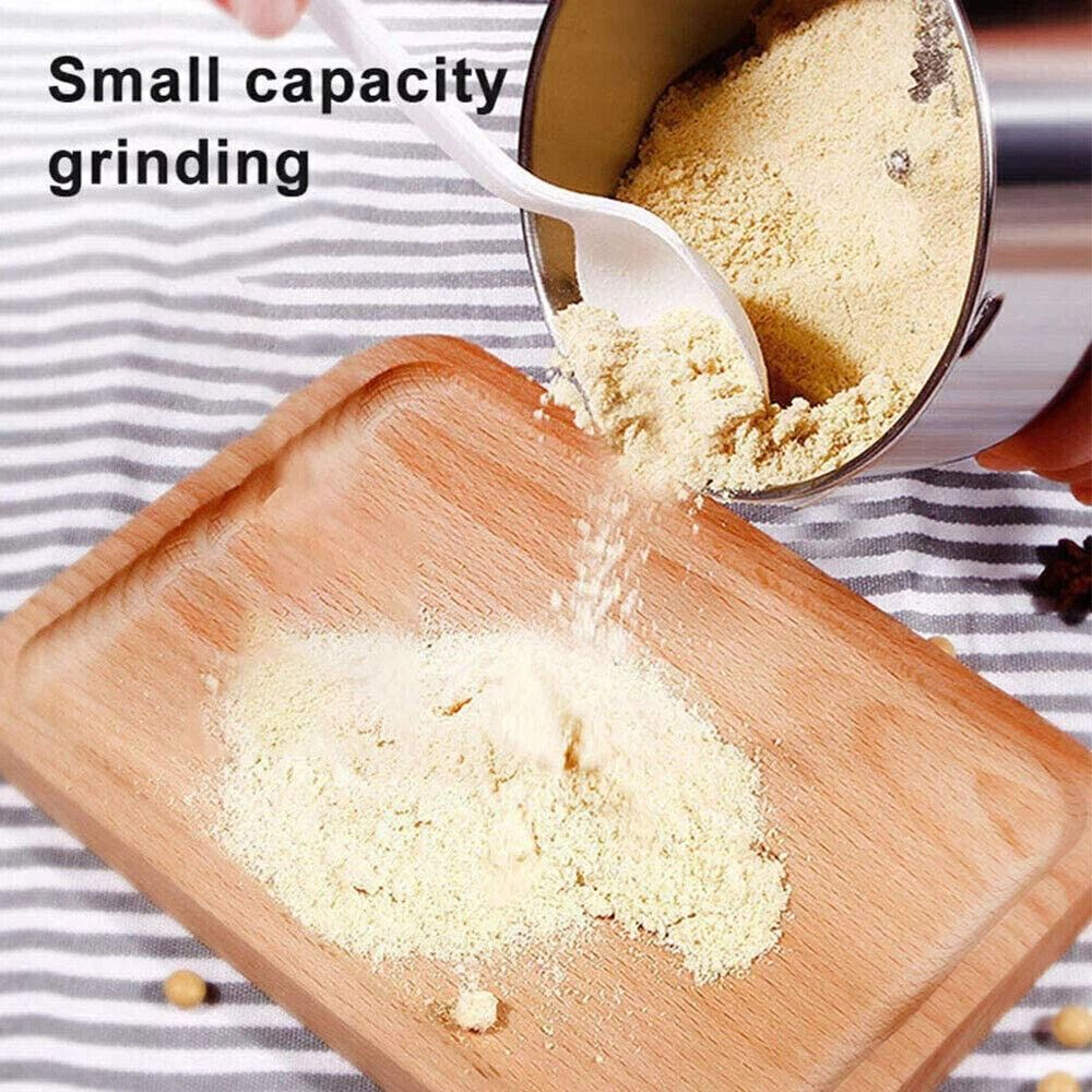 Electric Coffee Grinder For Beans Spices Herbs And Seeds 6