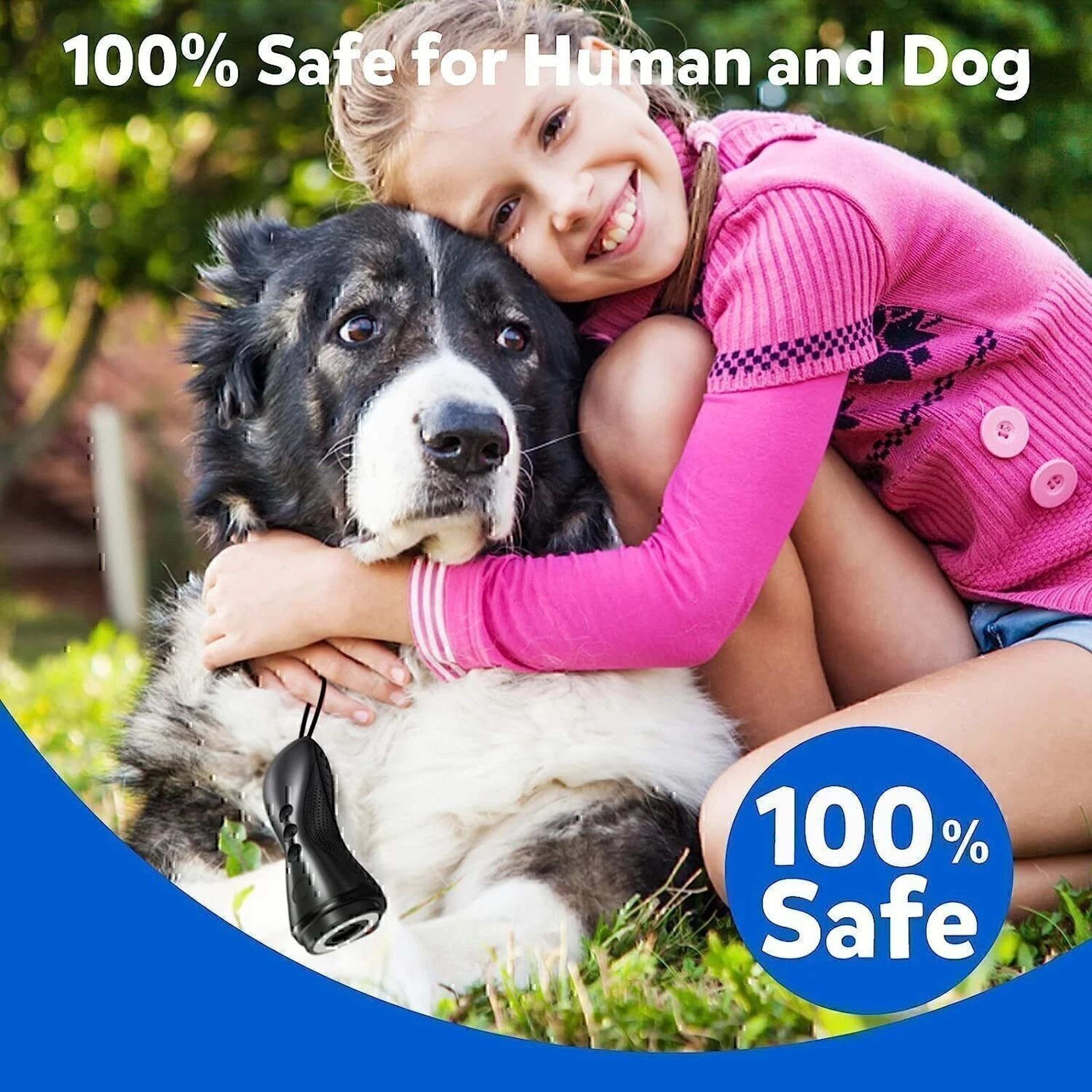 3 Mode Rechargeable Ultrasonic Anti Barking Device For Dogs Indoor Outdoor Bark Control 3