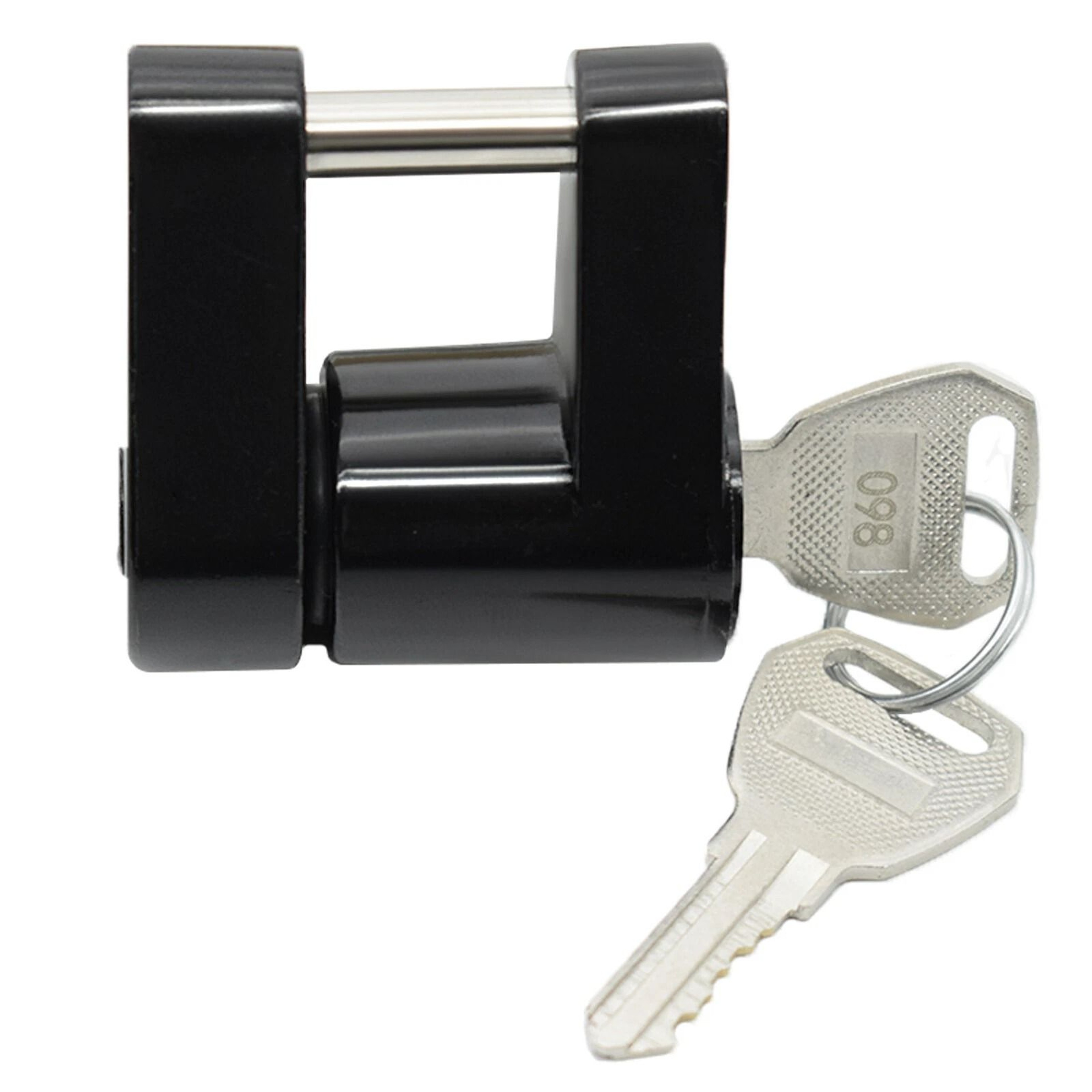 Heavy Duty Trailer Hitch Lock And Coupler Lock With Tow Ball Pin Anti Theft Security For RV Camper  1