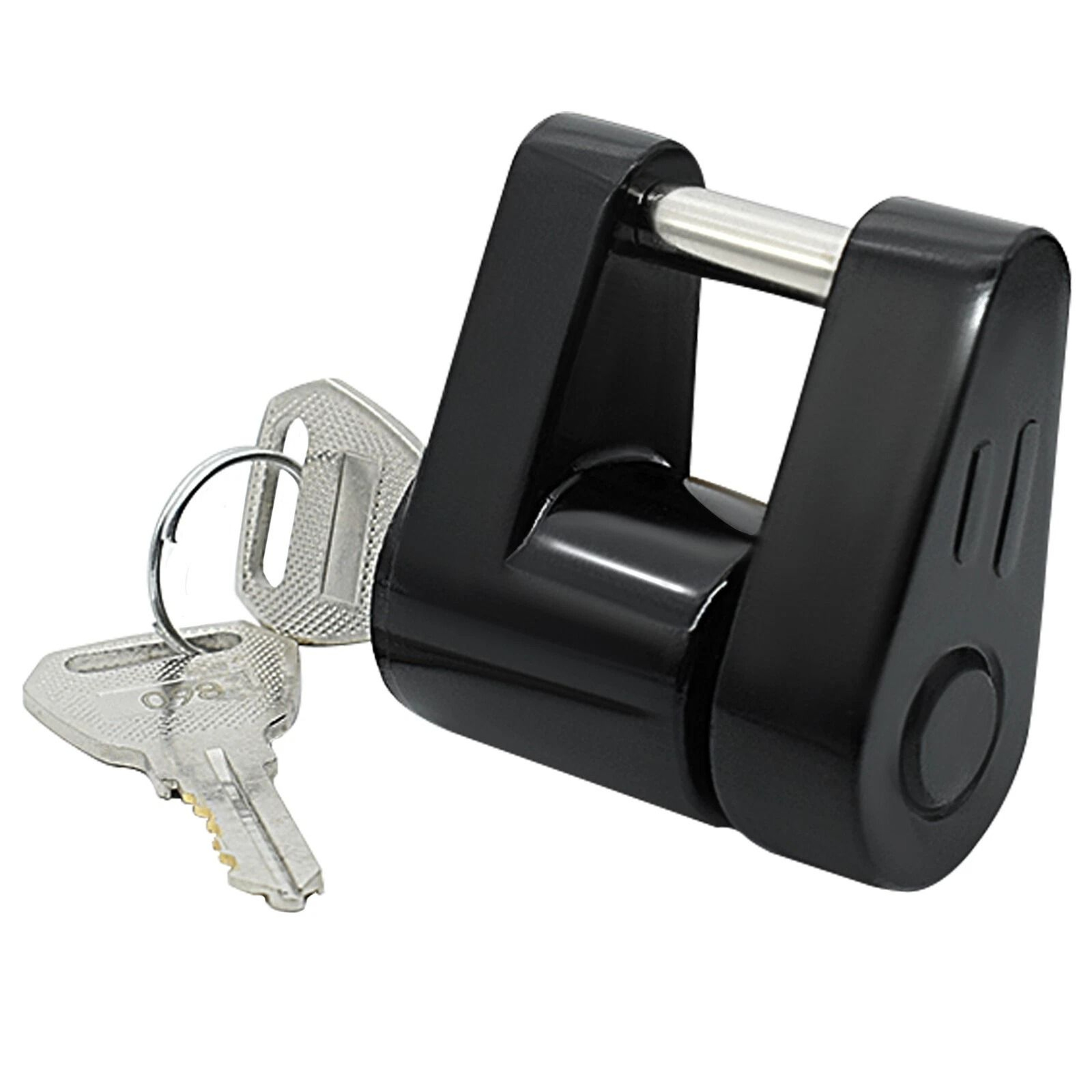 Heavy Duty Trailer Hitch Lock And Coupler Lock With Tow Ball Pin Anti Theft Security For RV Camper  3