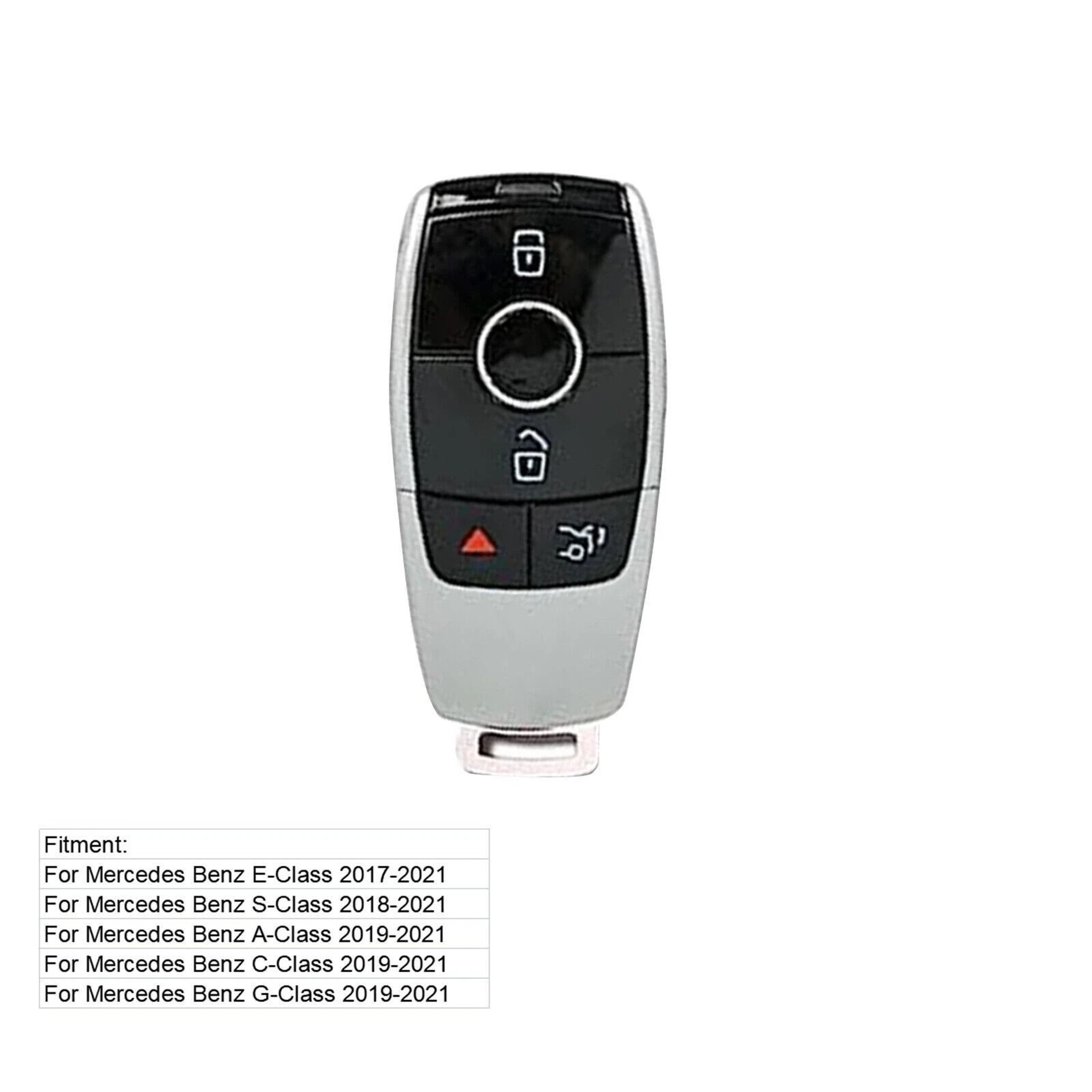 Genuine Leather Mercedes Key Fob Cover Smart Key Case 5