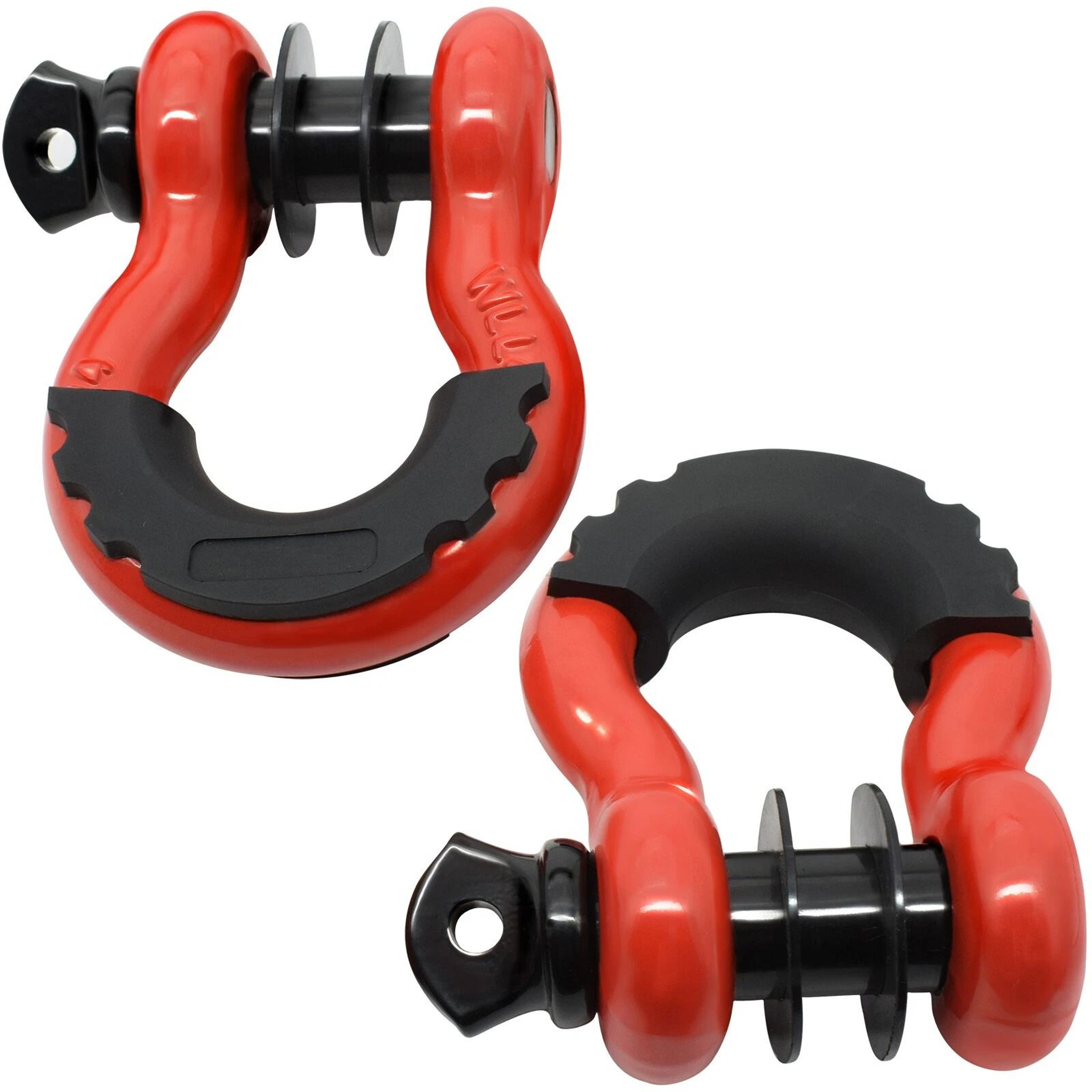 Heavy Duty D Ring Recovery Shackles For Jeep Truck 4
