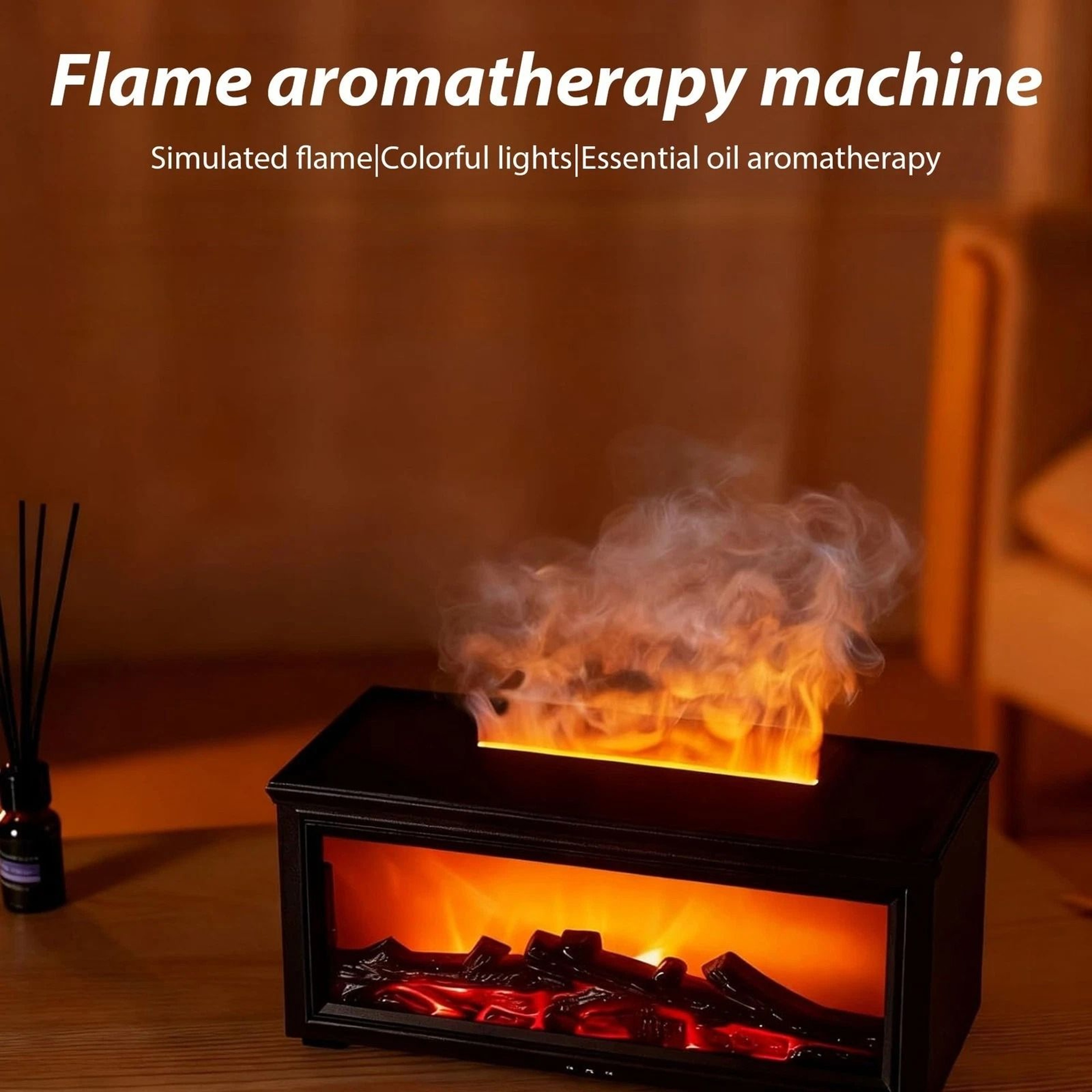 Fireside Glow Aroma Diffuser Humidifier 6
