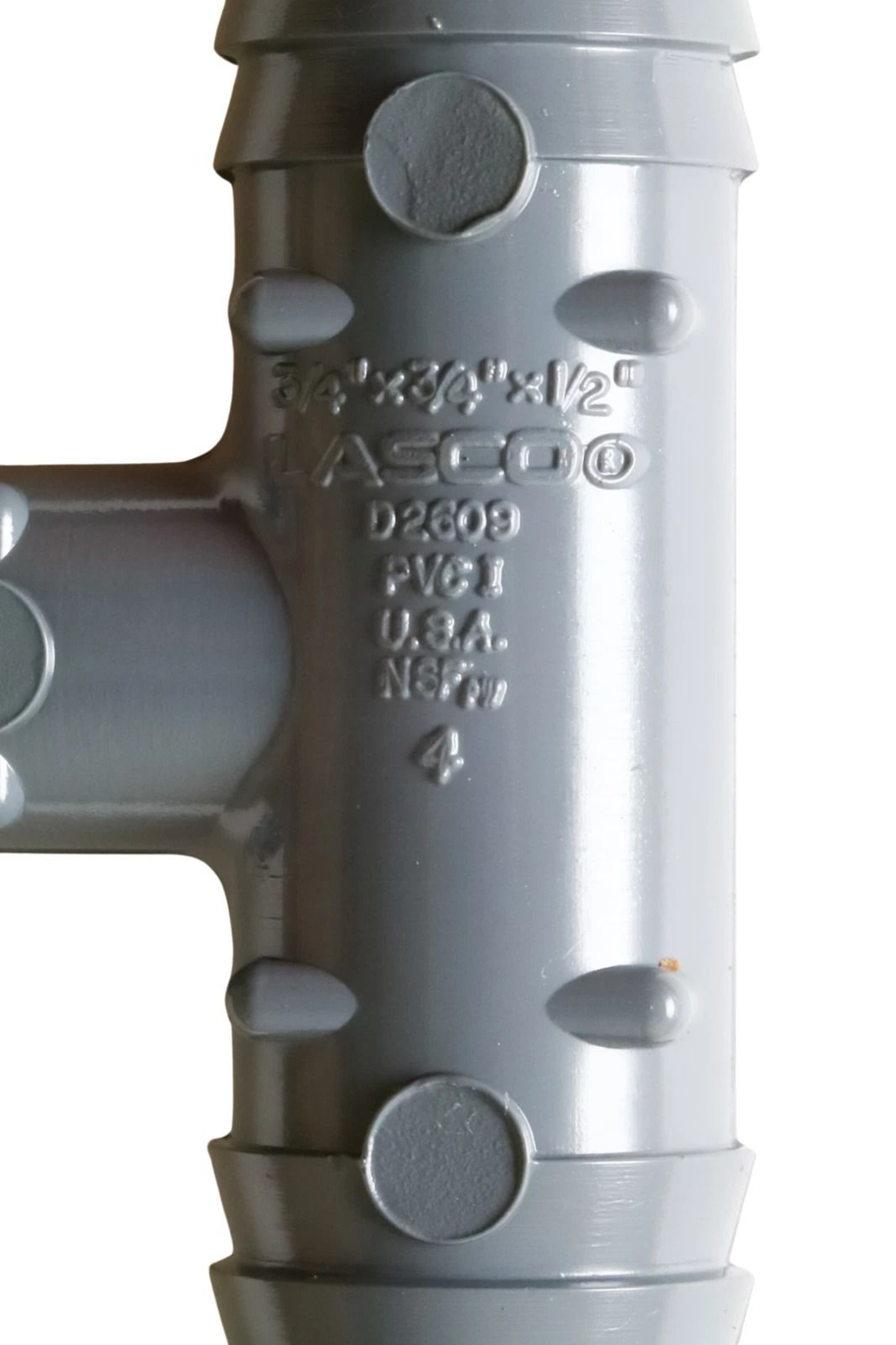 PVC Insert Tee Plastic Insert Fitting For Barbed Pipe Connections 3