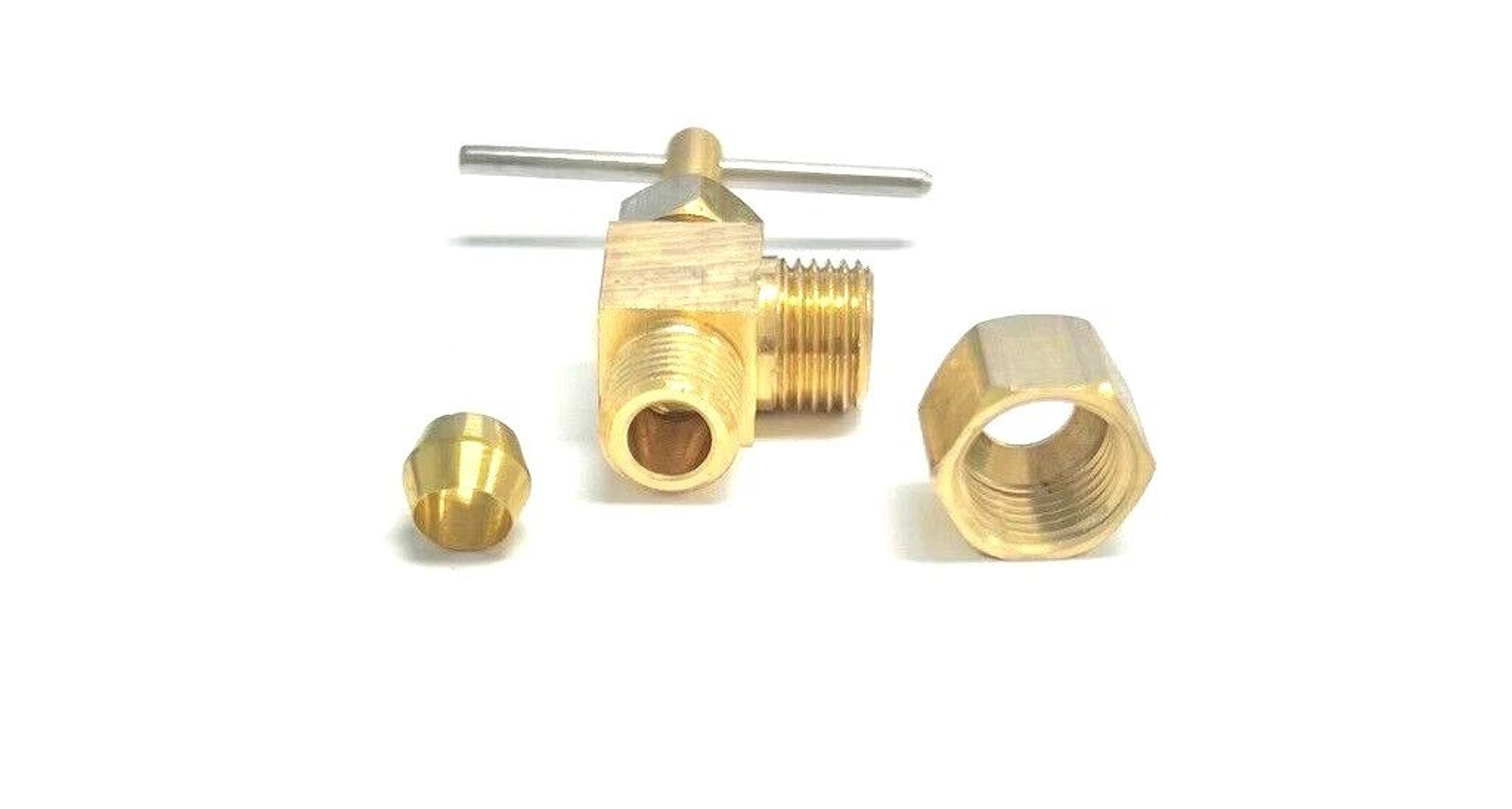 Jones Stephens Lead Free Compression Valve MIP Angle Needle Valve 1