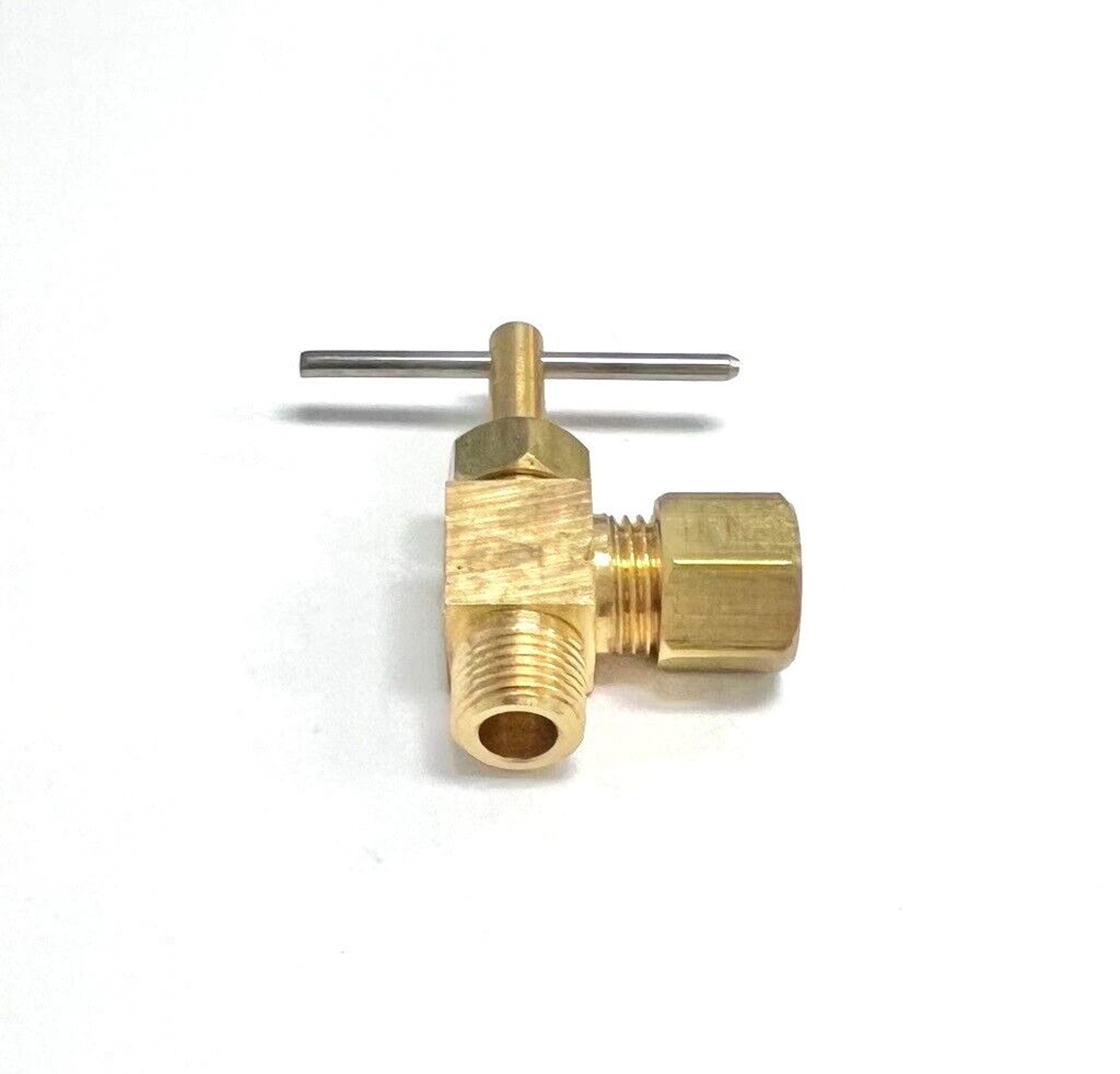 Jones Stephens Lead Free Compression Valve MIP Angle Needle Valve 4