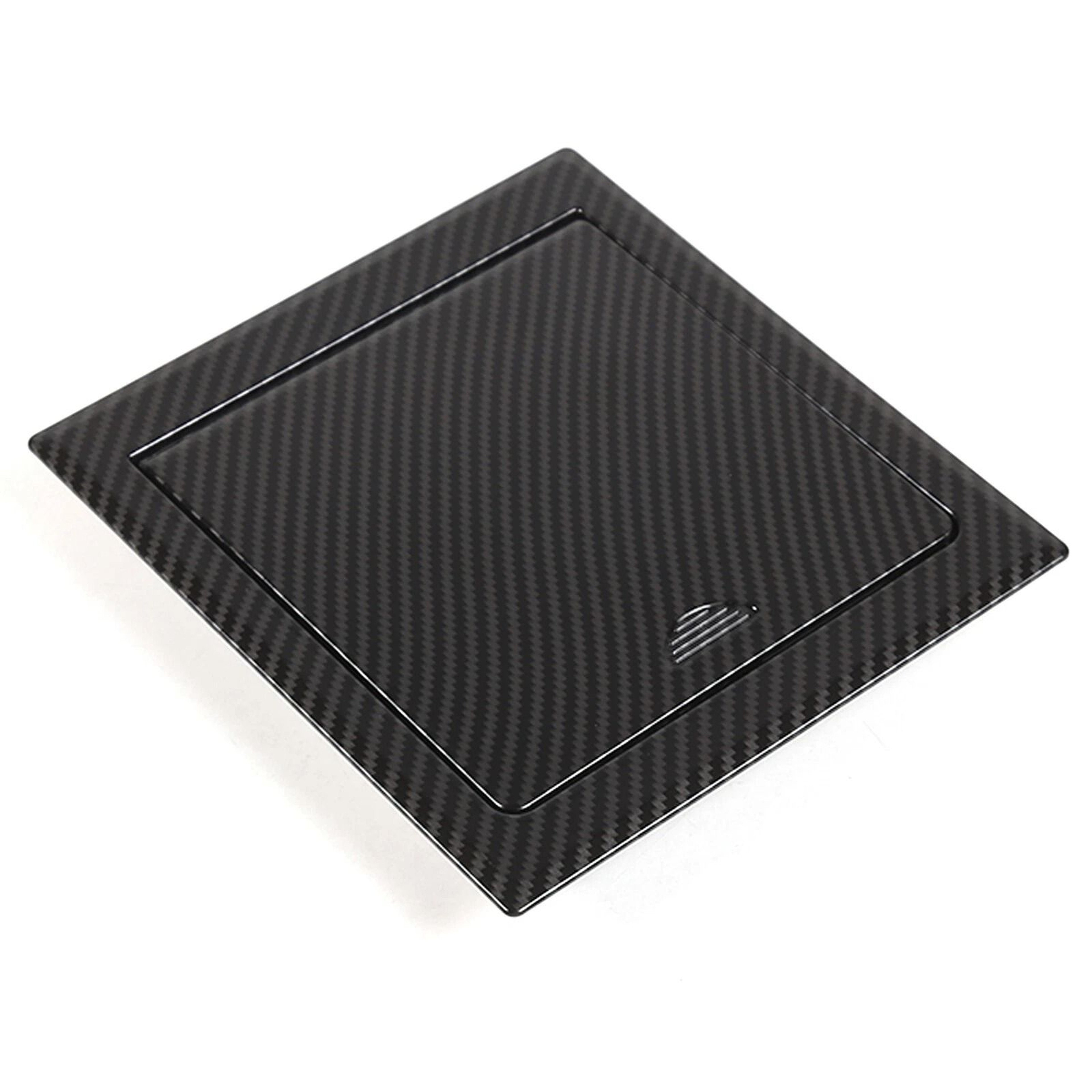 ABS Carbon Console Tray For Toyota Tundra Center Console Armrest Box Storage Solution 5
