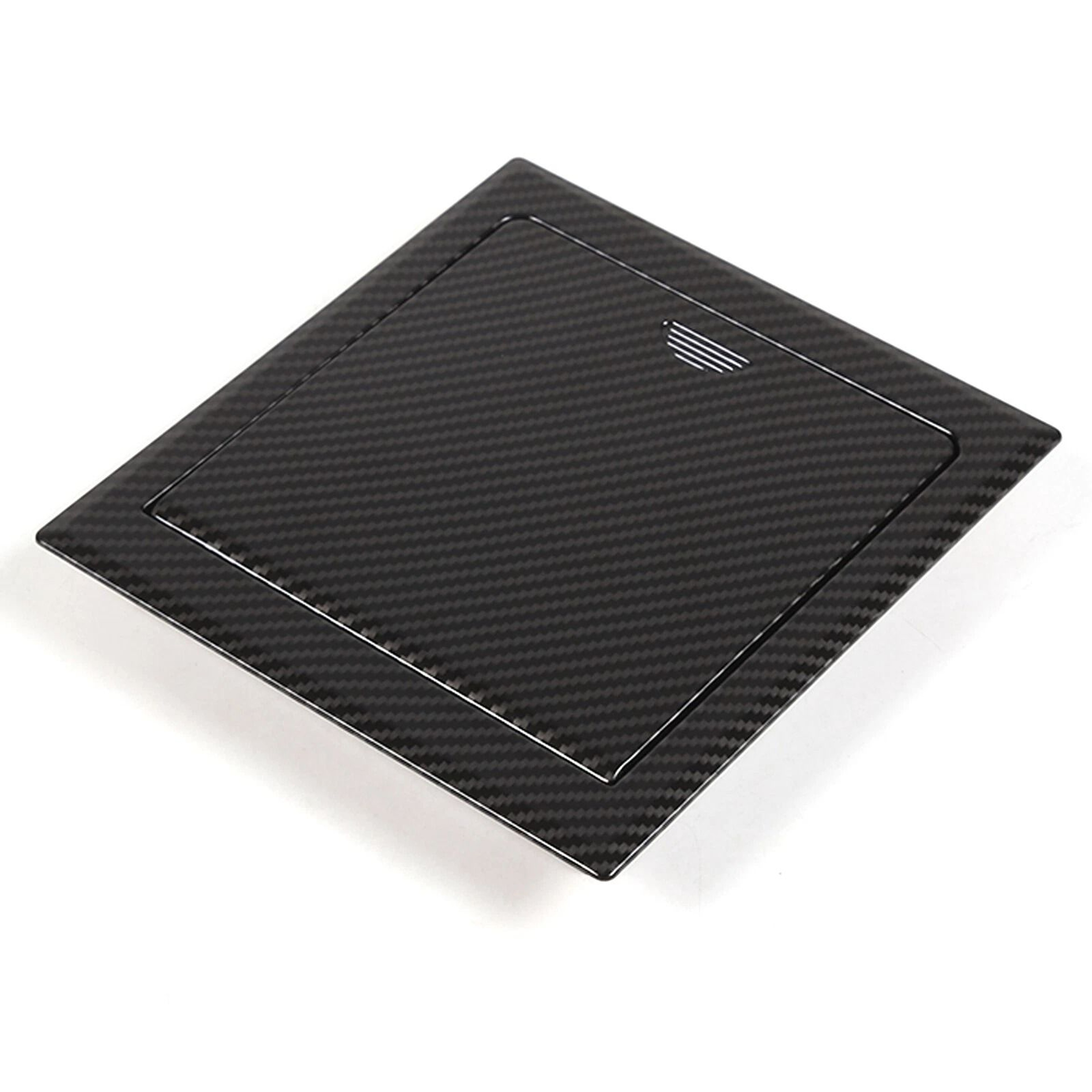 ABS Carbon Console Tray For Toyota Tundra Center Console Armrest Box Storage Solution 6