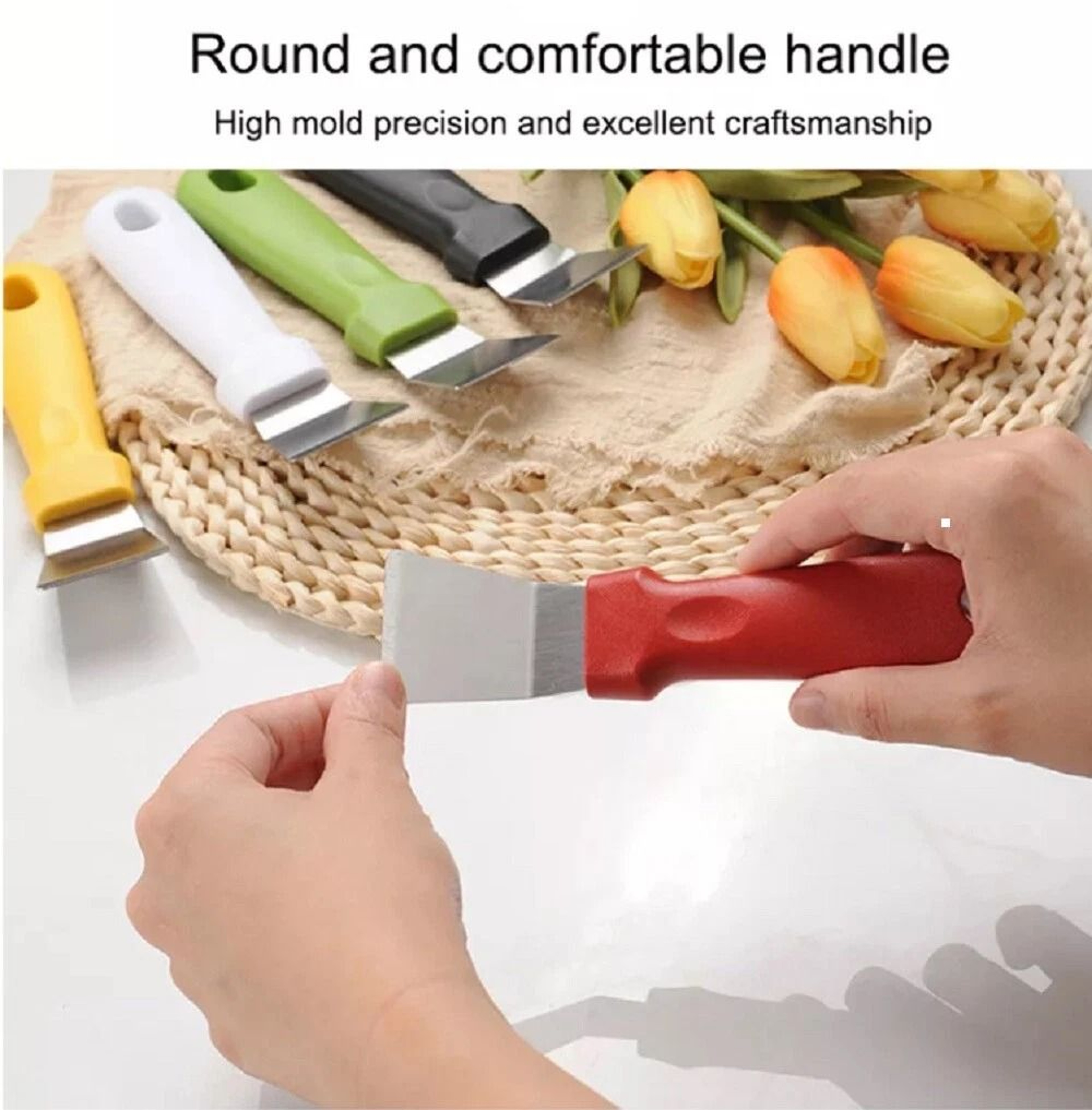 Stainless Steel Spatula Set Multipurpose Scraper  Ice Scoop Shovel For Kitchen 4