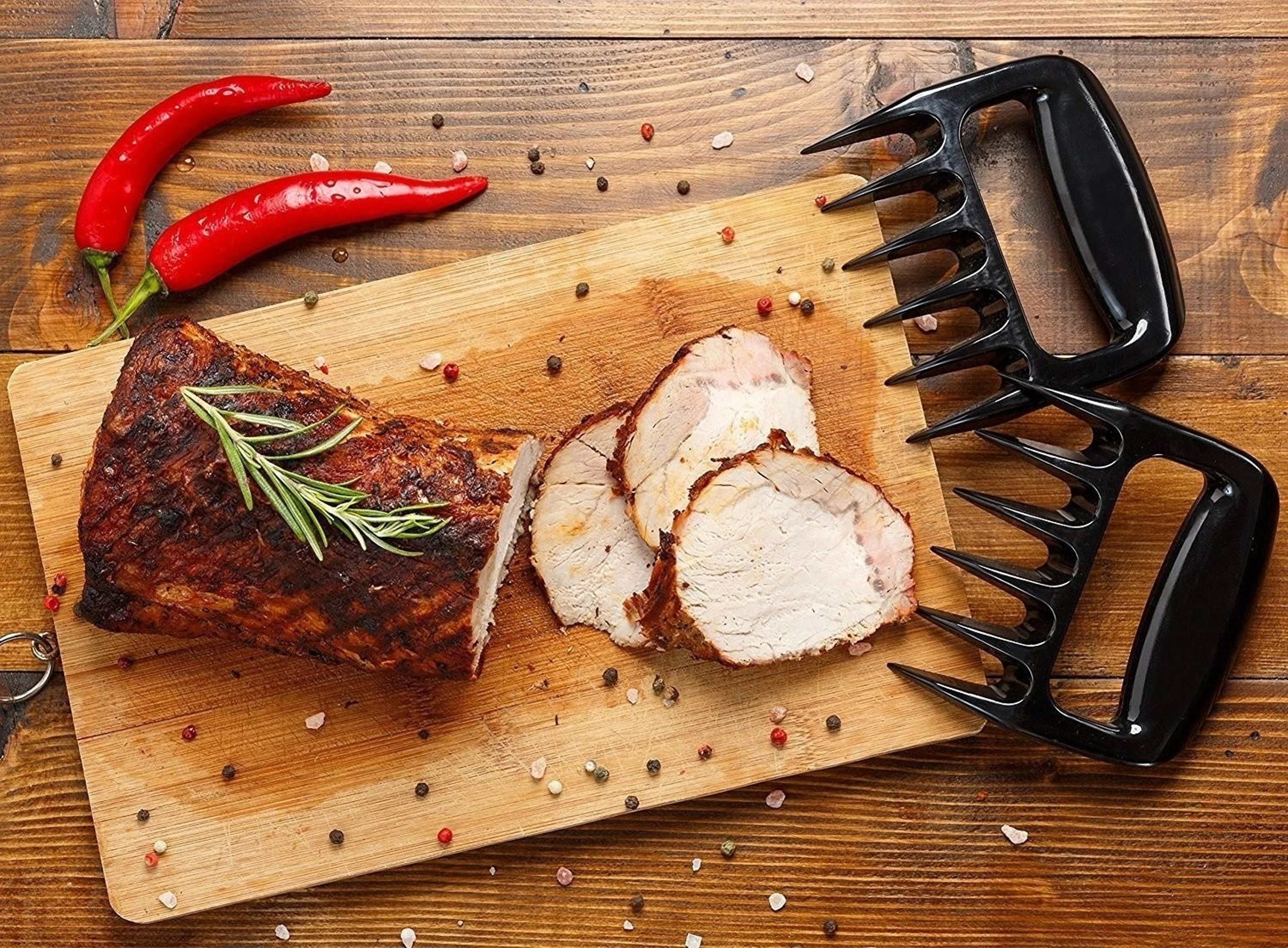 Heavy Duty BBQ Meat Claws Pulled Pork Shredder Forks 2Pack 2
