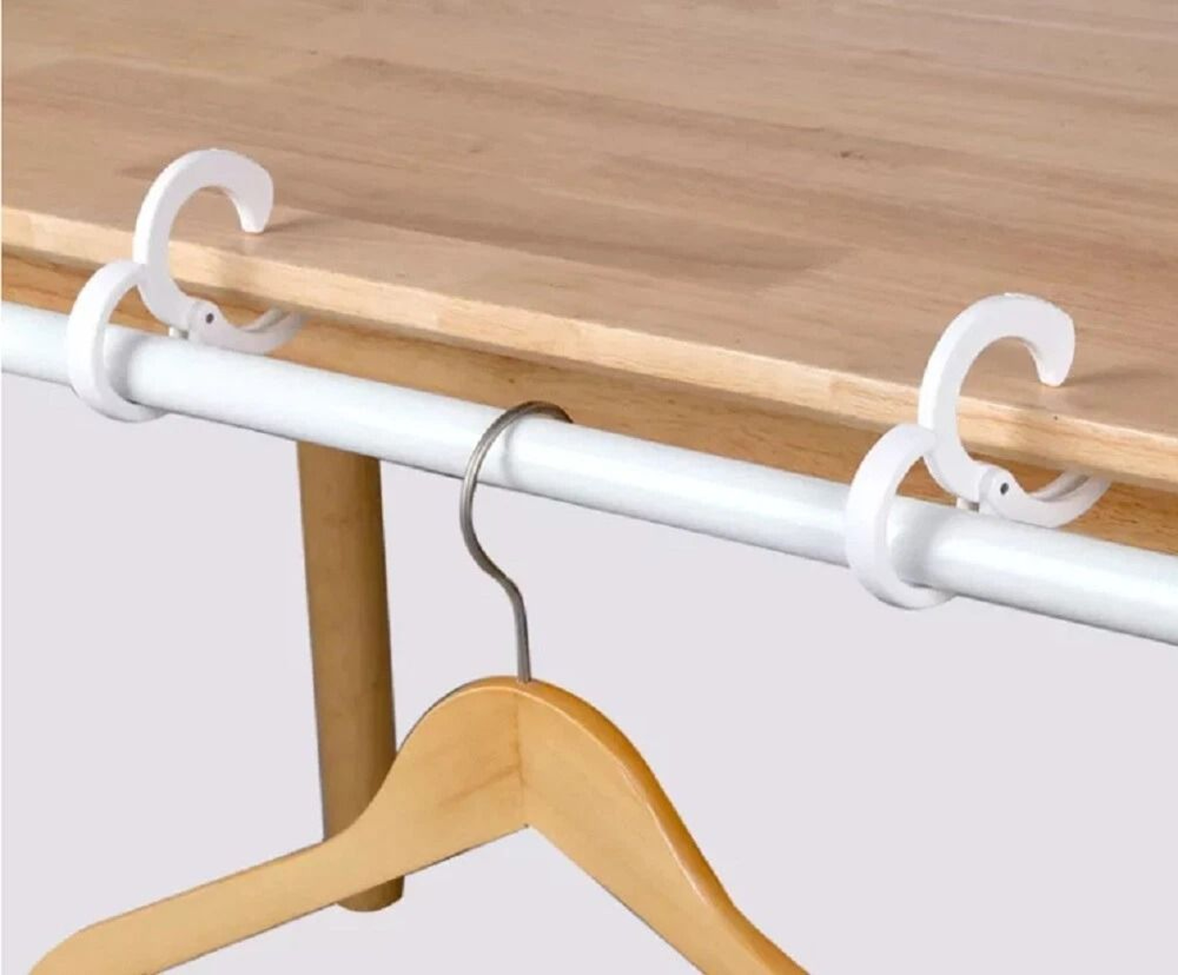 Table Edge Clips Windproof Hangers For Desk Shelf  Crossbar Clamp 4