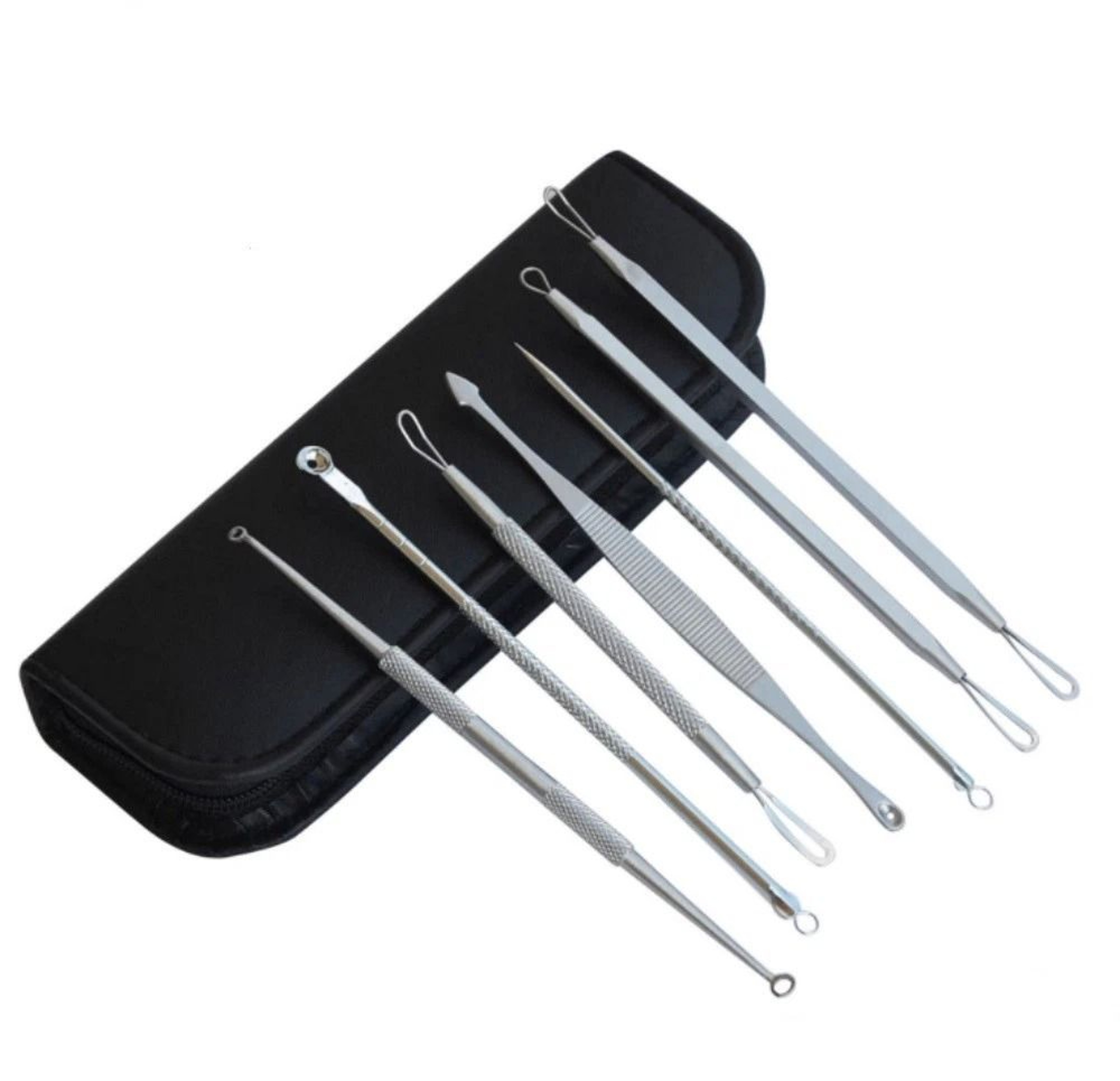 Blackhead Remover Kit Stainless Steel Pimple Extractor Tools For Acne  Comedone Treatment 0
