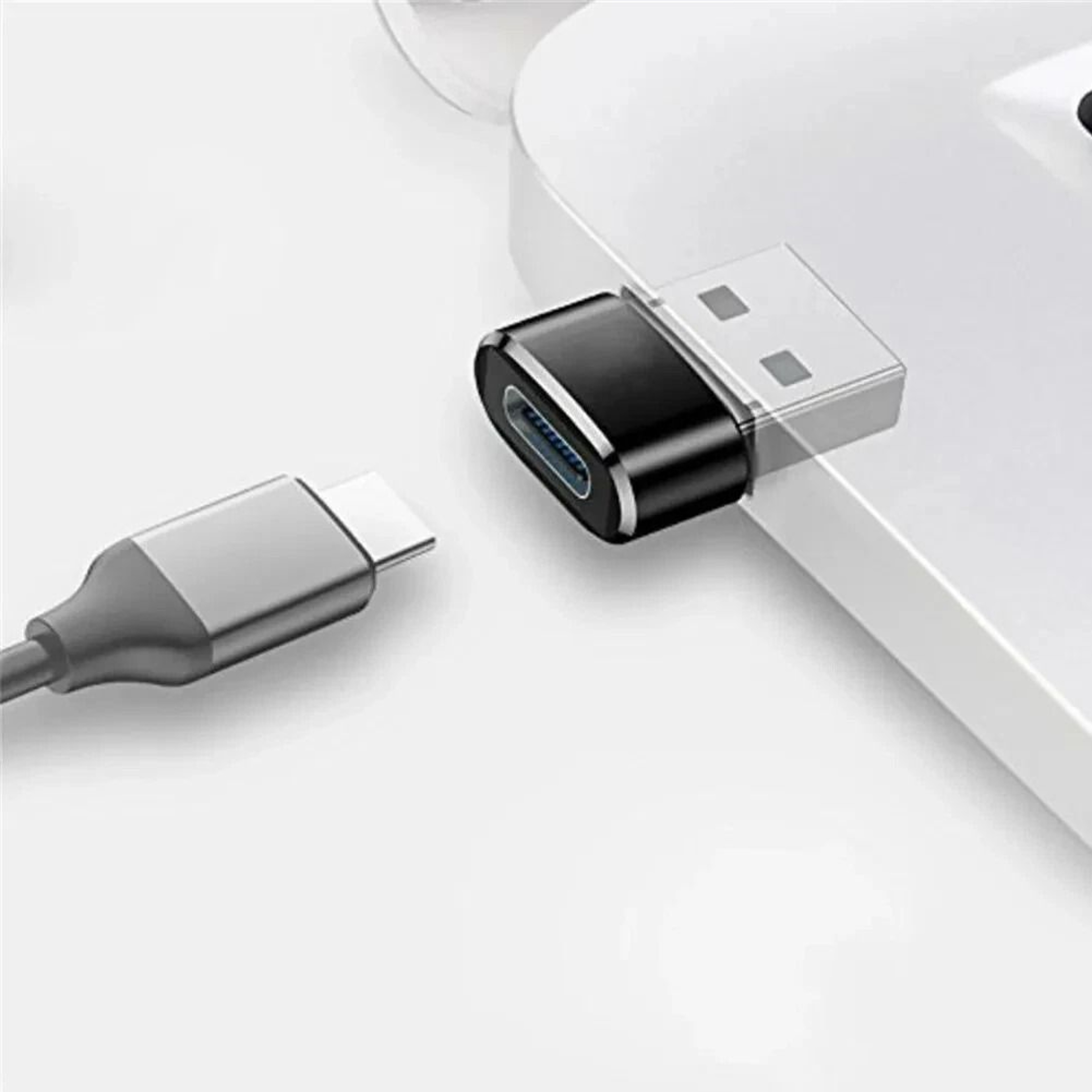 USB C Female To USB A Male Adapter USB Type C Converter OTG Connector 1
