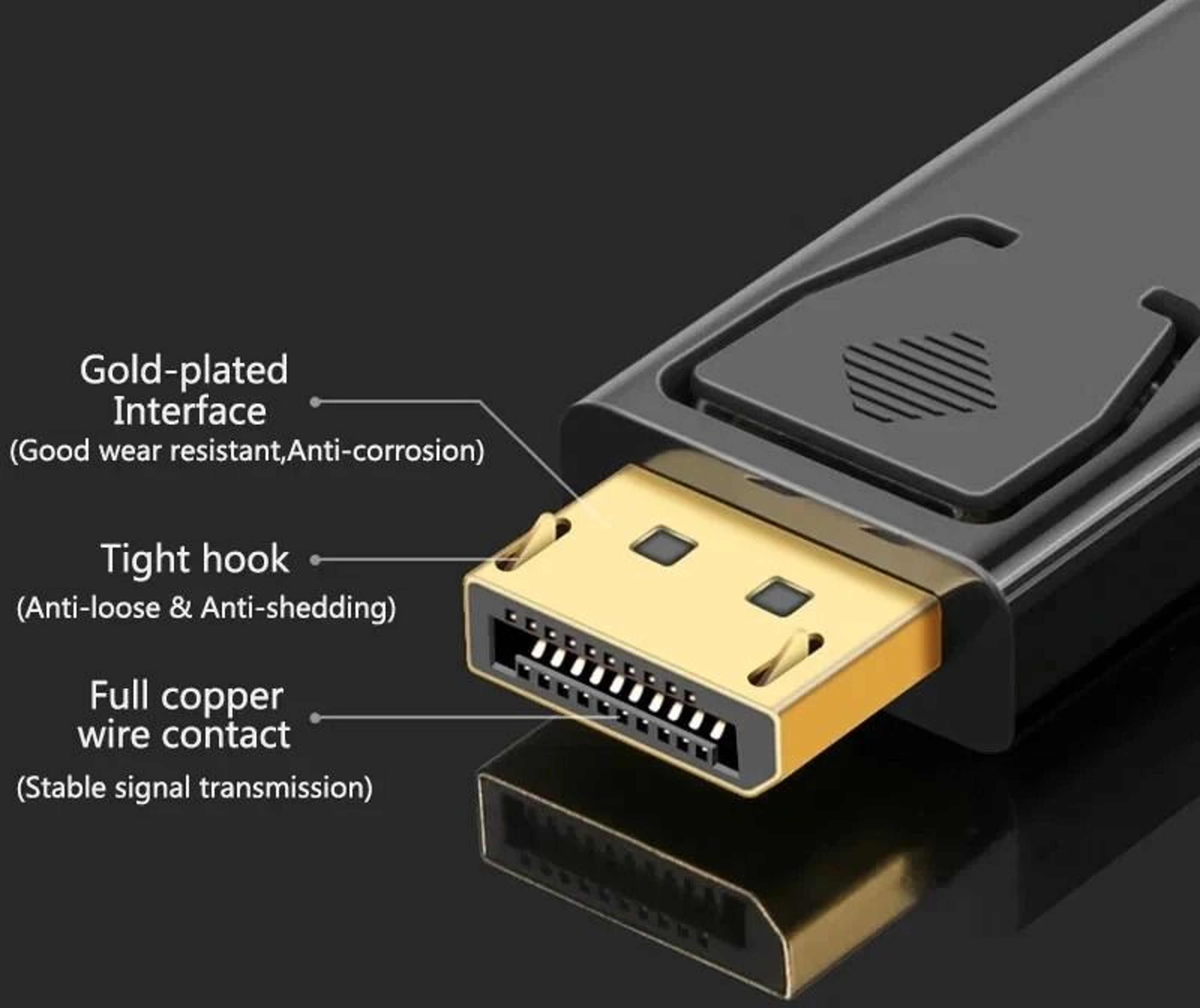 DisplayPort To HDMI Adapter For Monitor And TV DP Male To HDMI Female Converter 6