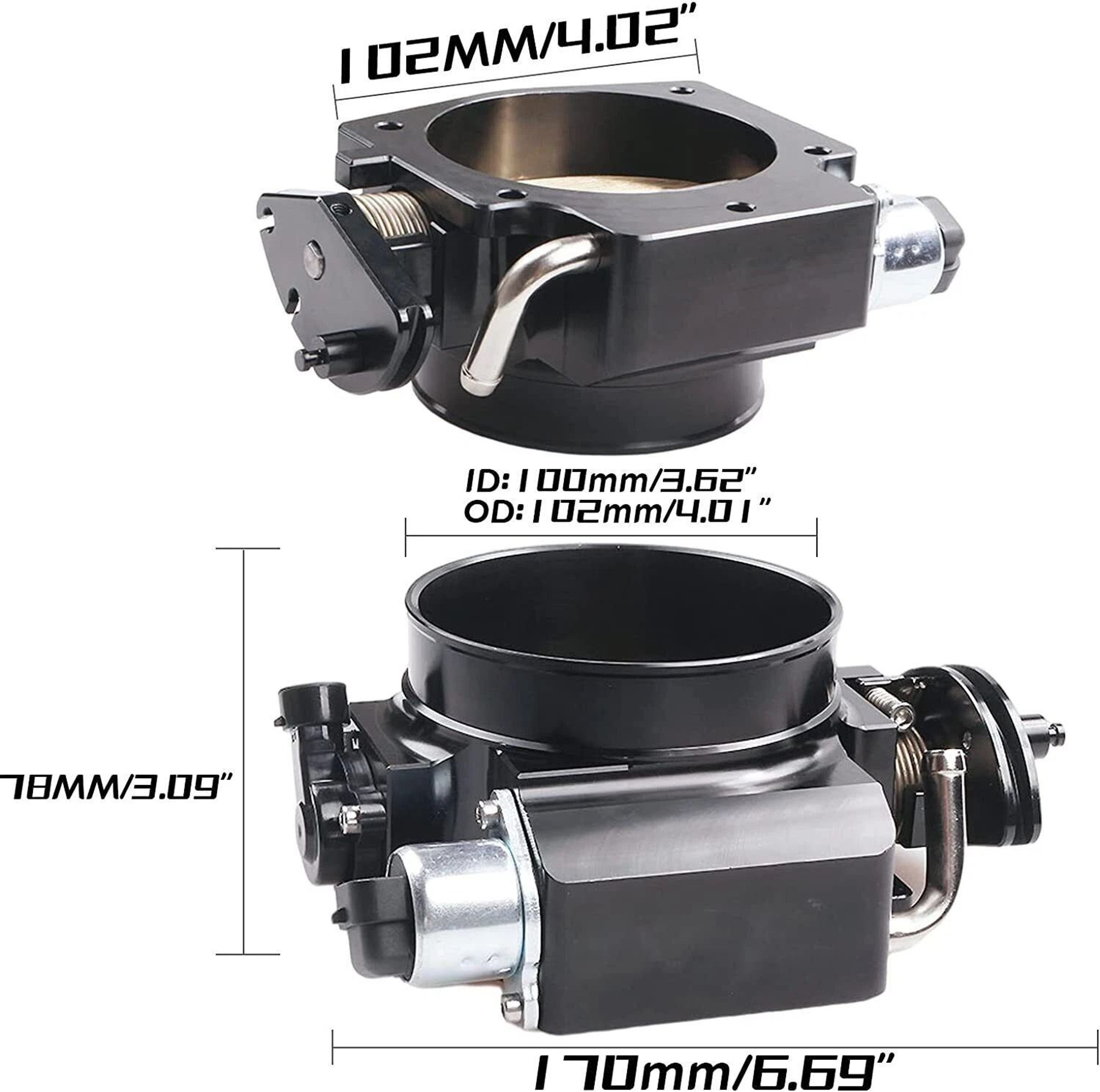 LS Throttle Body Cable Kit With TPS IAC Sensors For LS Swap Performance 12