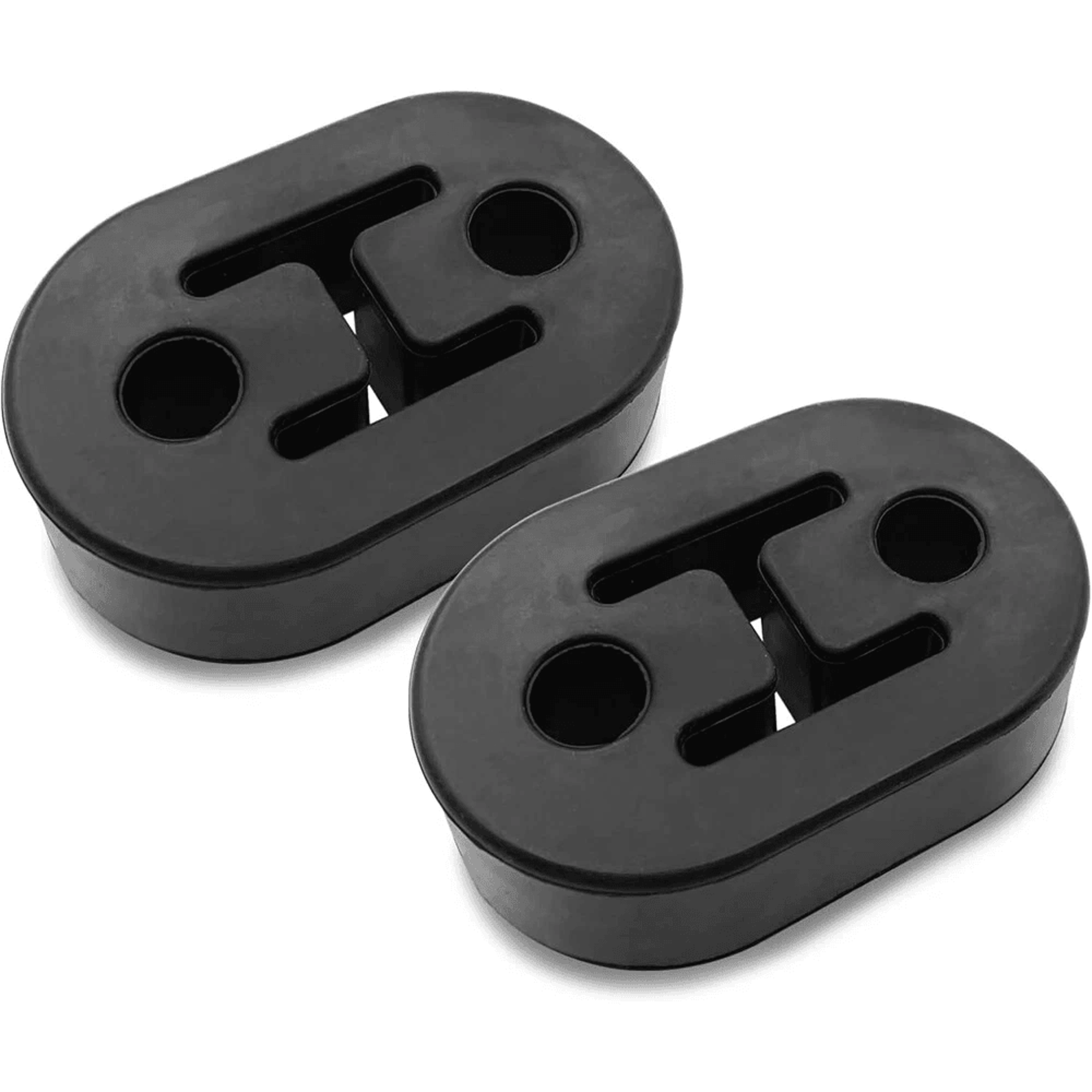 Heavy Duty Rubber Exhaust Hanger Insulator Hole Muffler Tailpipe Mount Bracket 1