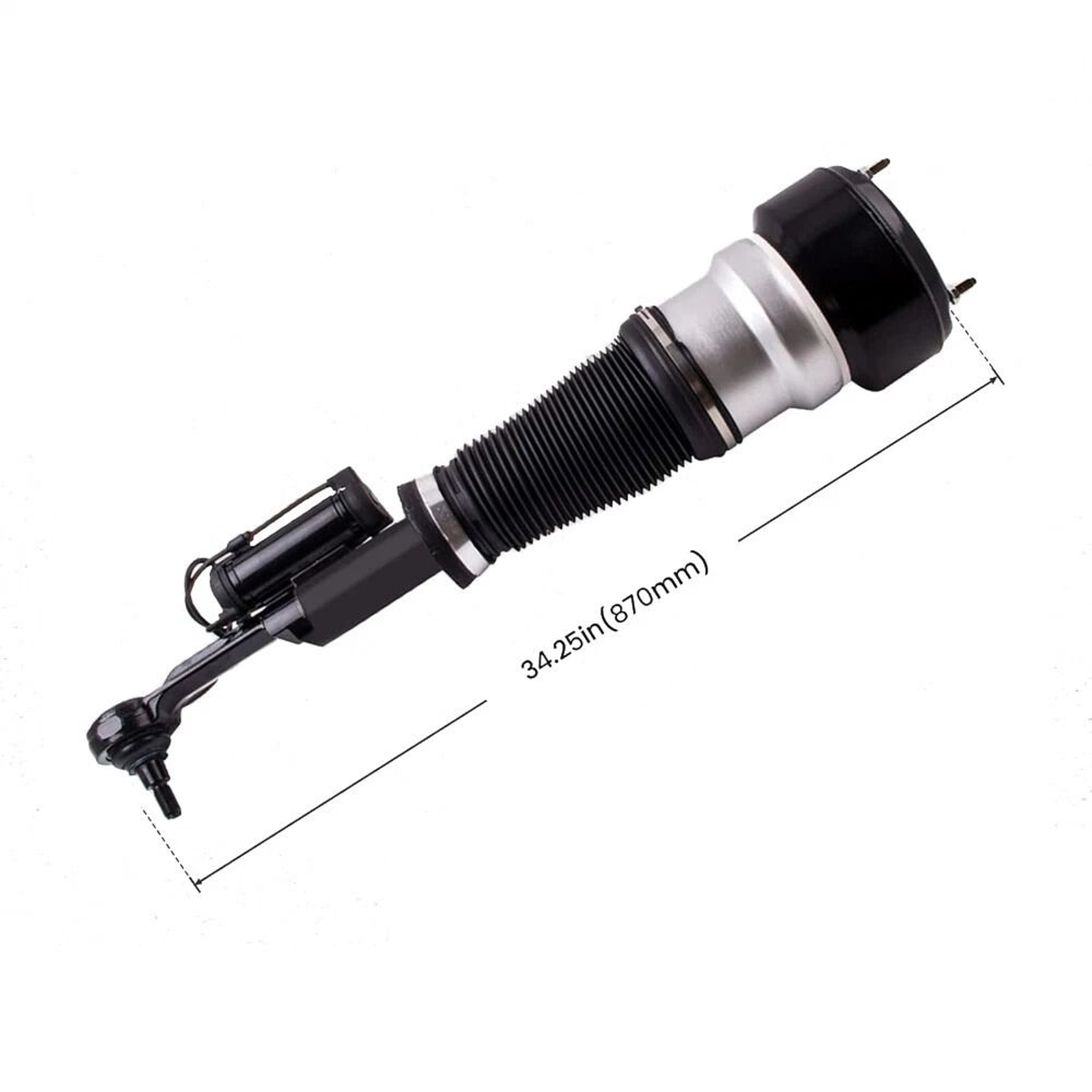 Mercedes 4Matic Front Air Suspension Struts Pair 8