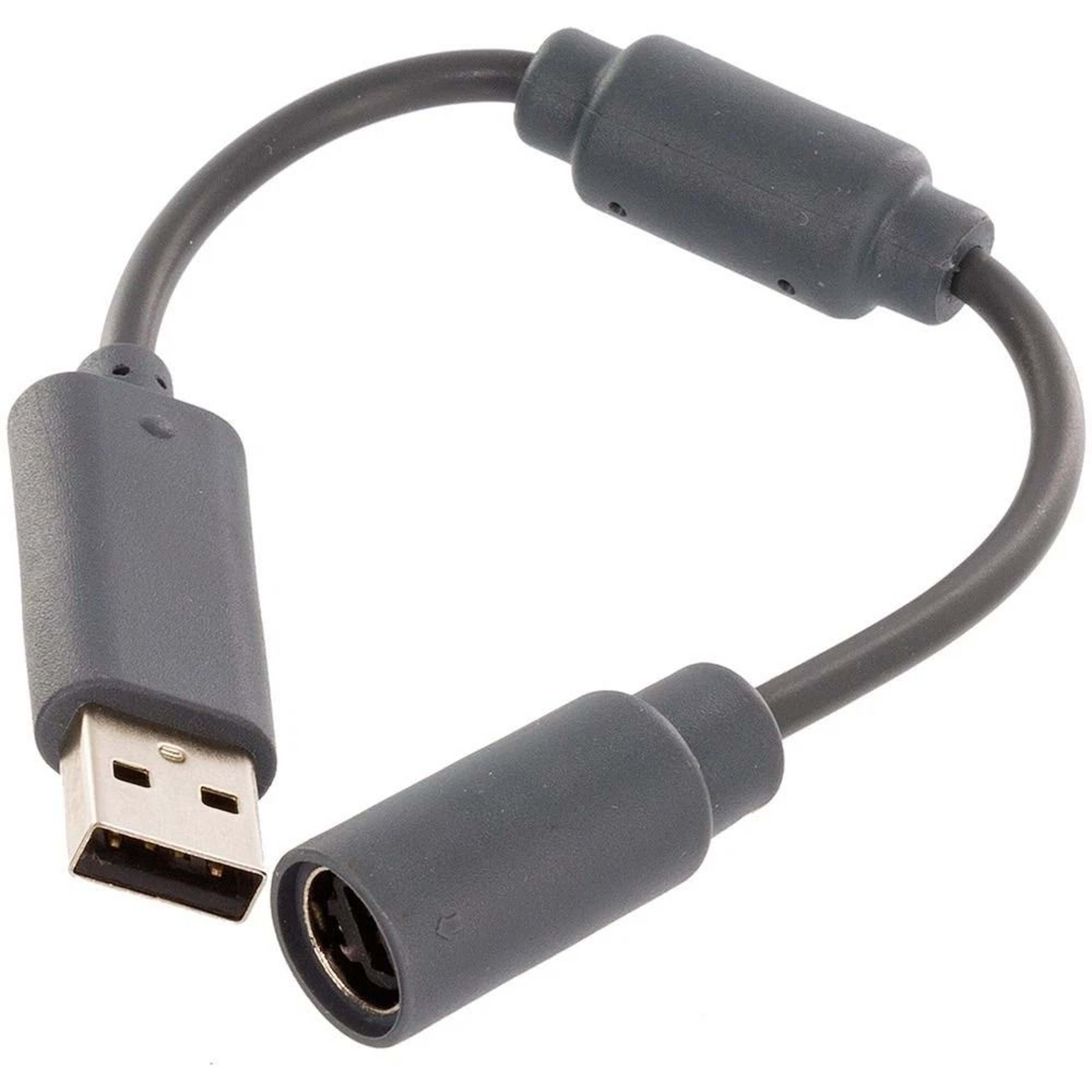 Breakaway Cable USB Adapter For Wired Controller Gray Replacement Cord 0