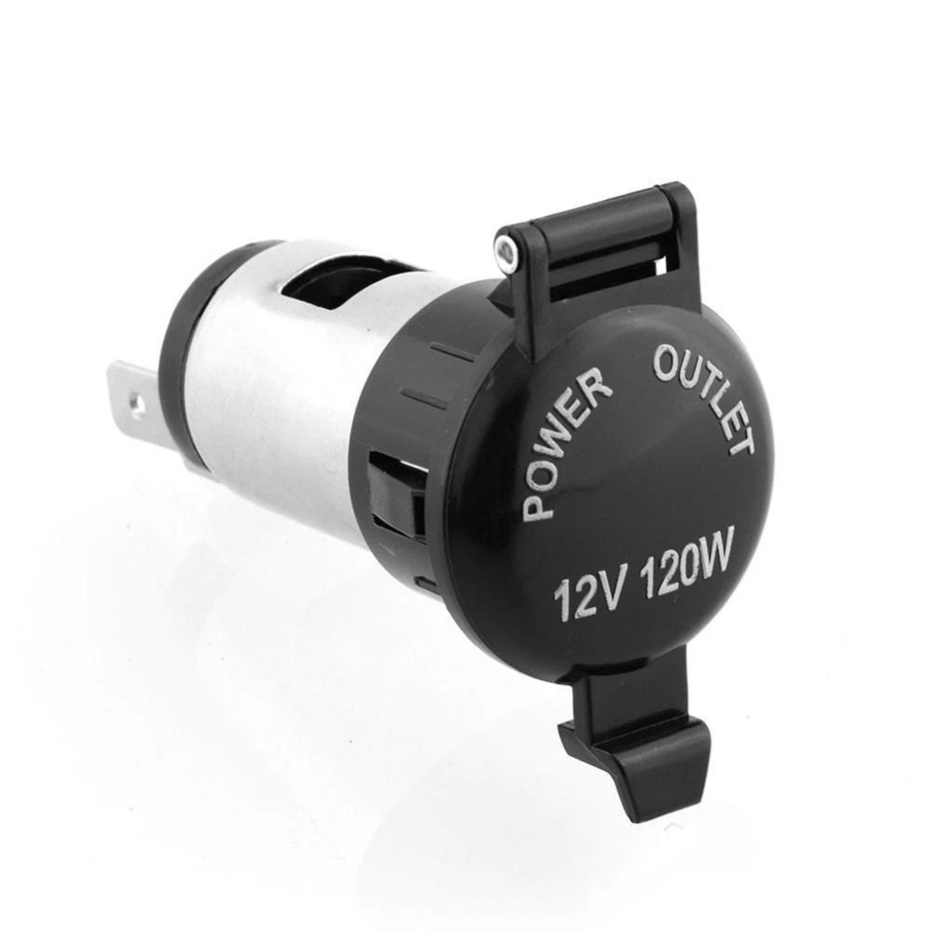 Universal Cigarette Lighter Socket 120W Car Power Outlet For Car Motorcycle ATV Boat 0
