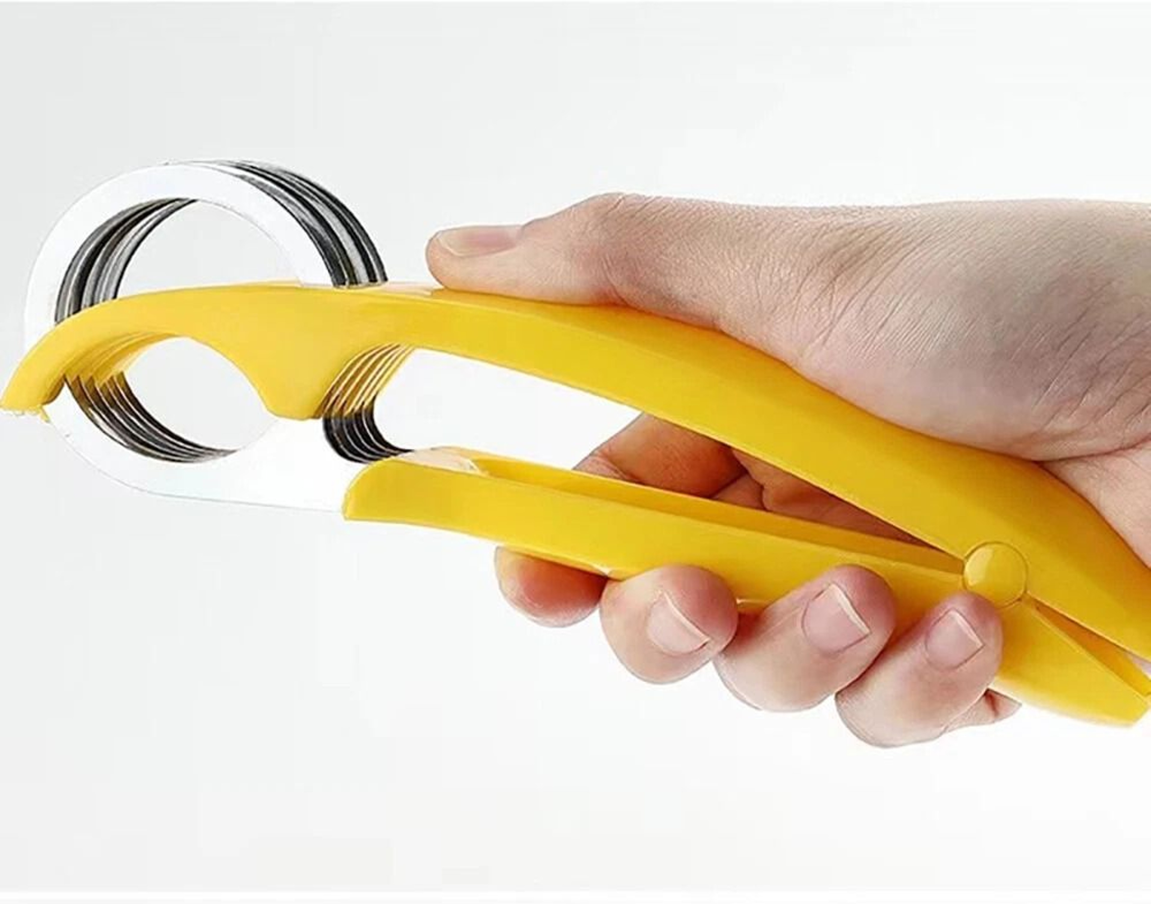 Banana Slicer Fruit Cutter  Veggie Slicer Kitchen Gadget 8