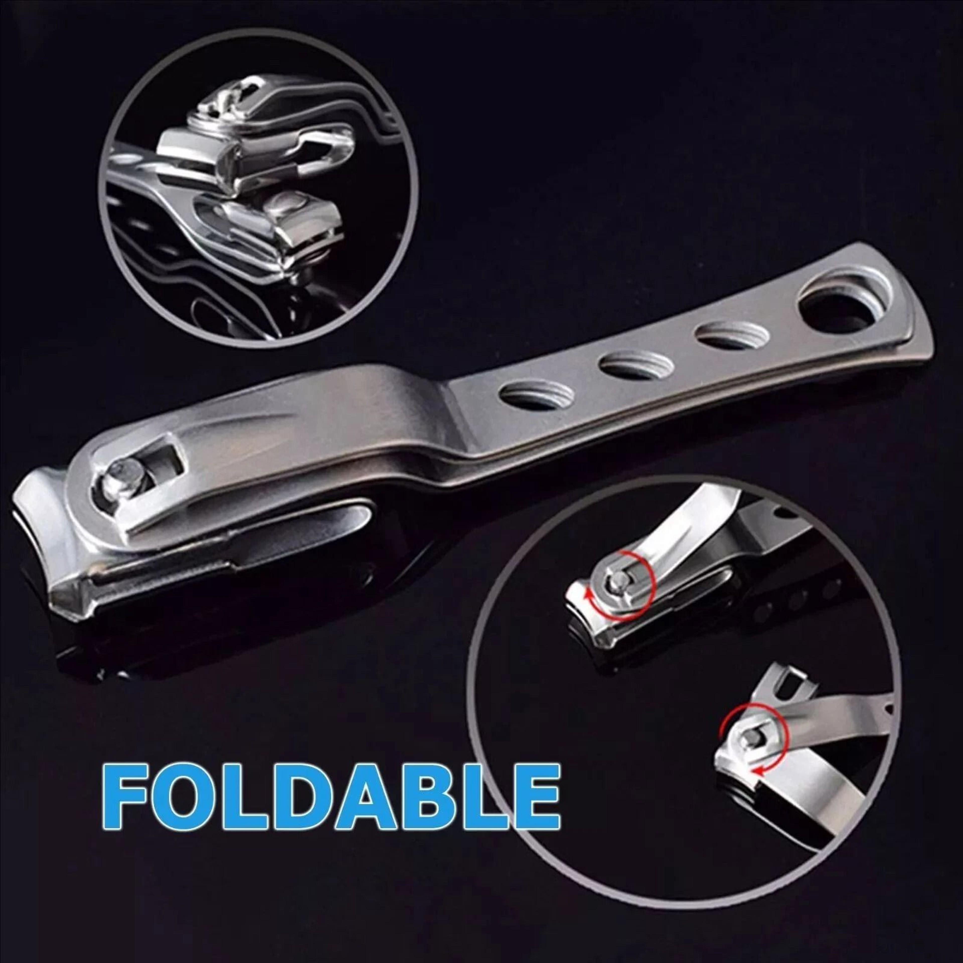 Professional Stainless Steel Extra Large Toenail Clippers For Heavy Duty Nails 9