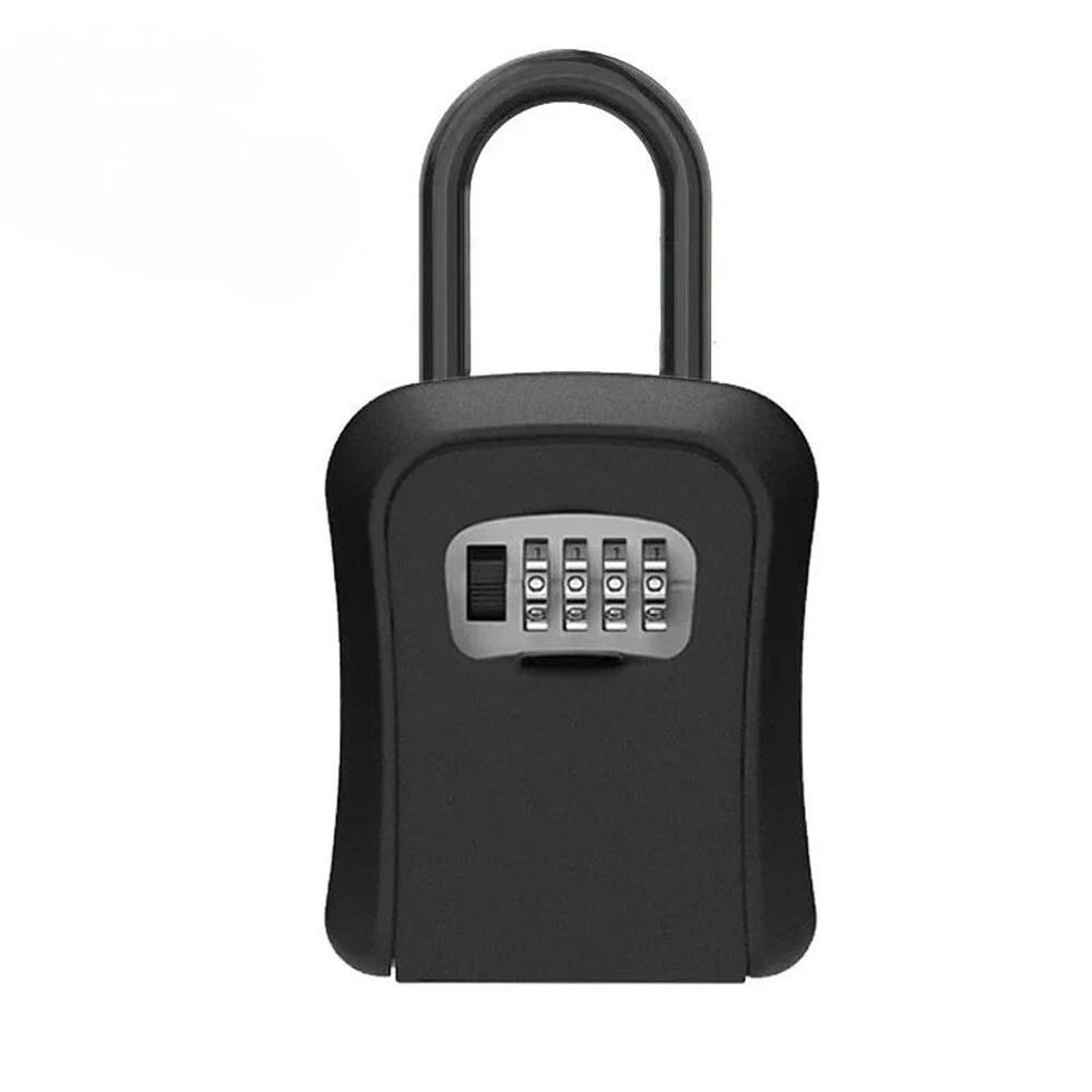 Portable Combination Key Lock Box For Outside Wall Mounted House Key Safe 4