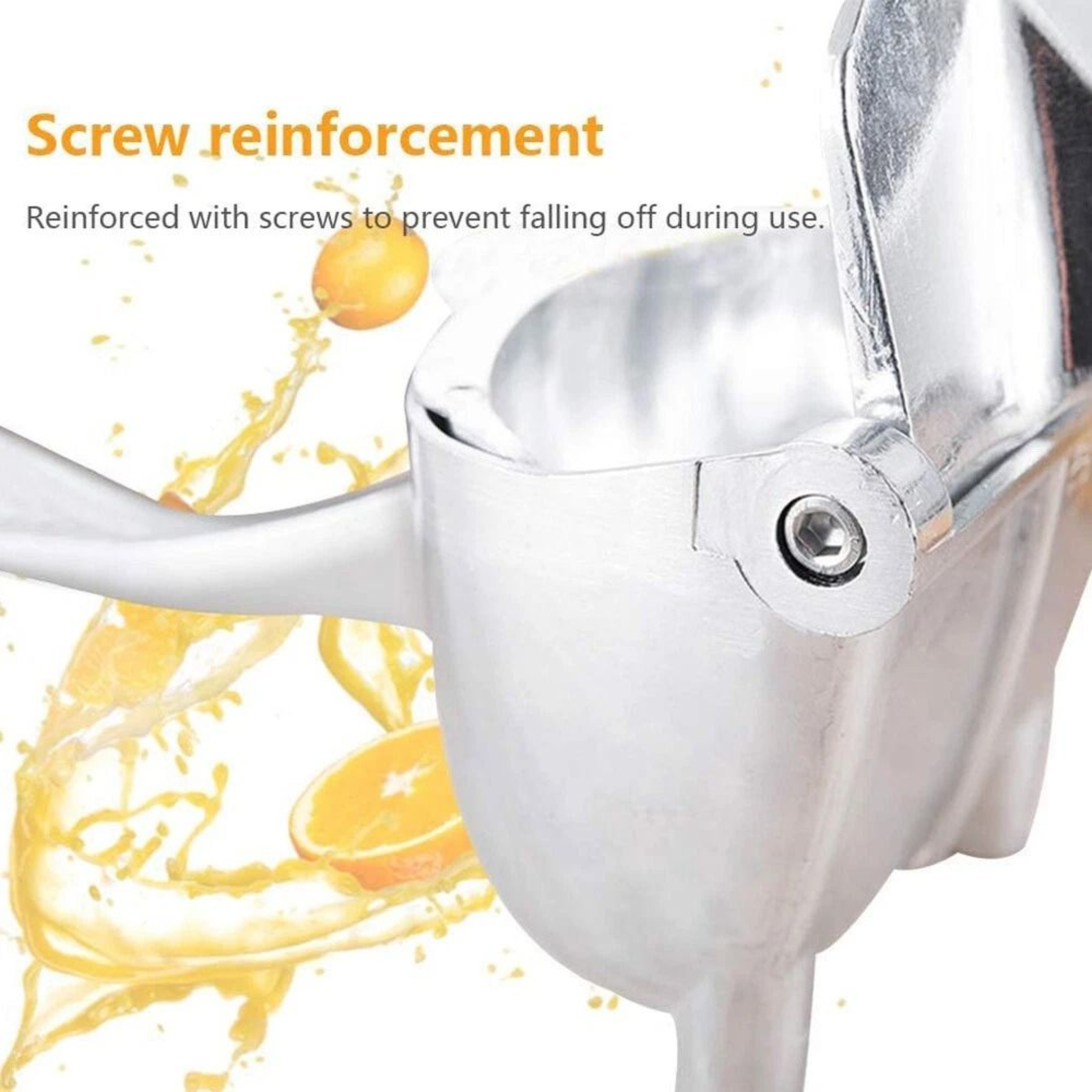 Stainless Steel Manual Citrus Juicer Lemon And Orange Hand Press Squeezer 6