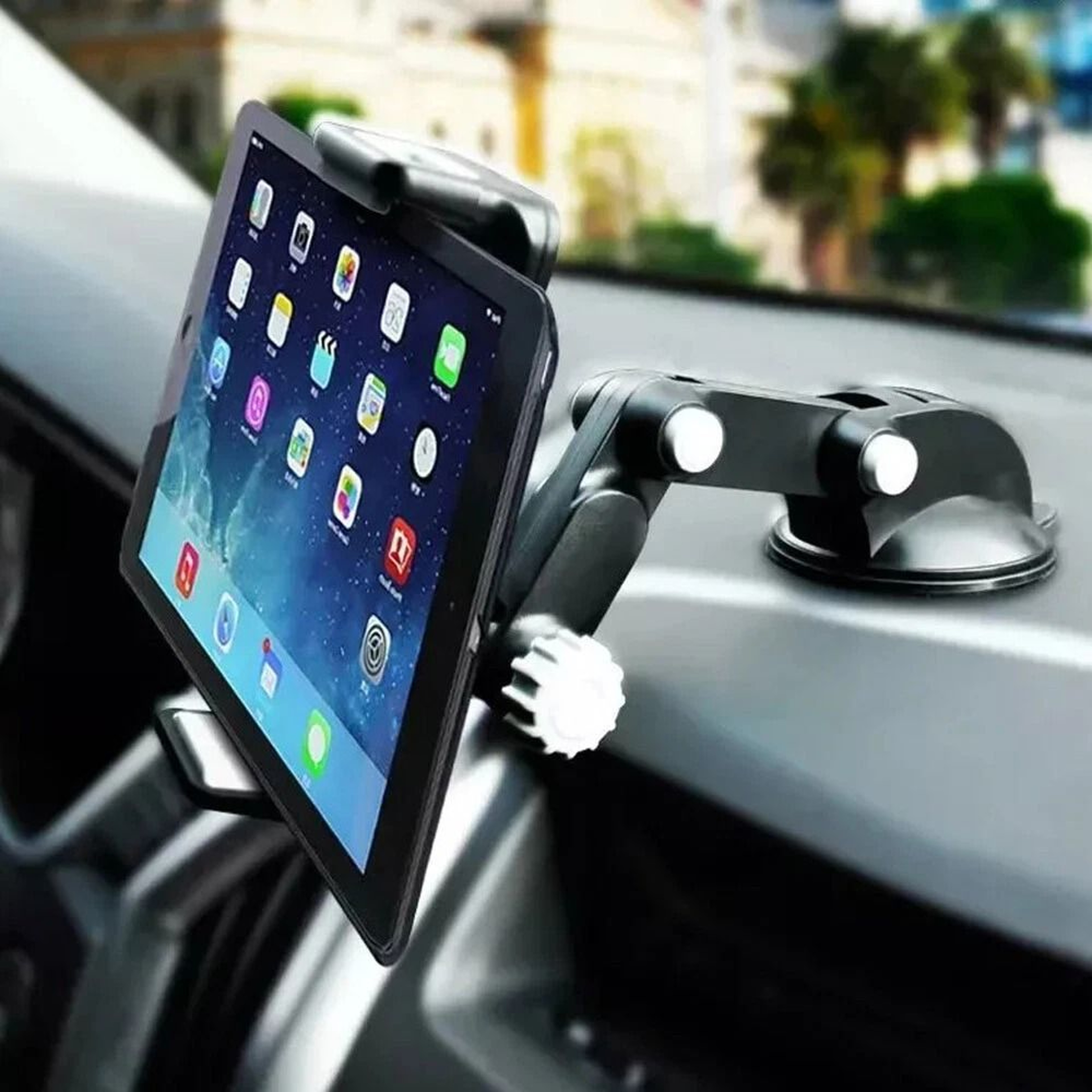 Universal Tablet Car Mount Windshield Dashboard Holder For Phone Tablet GPS 0