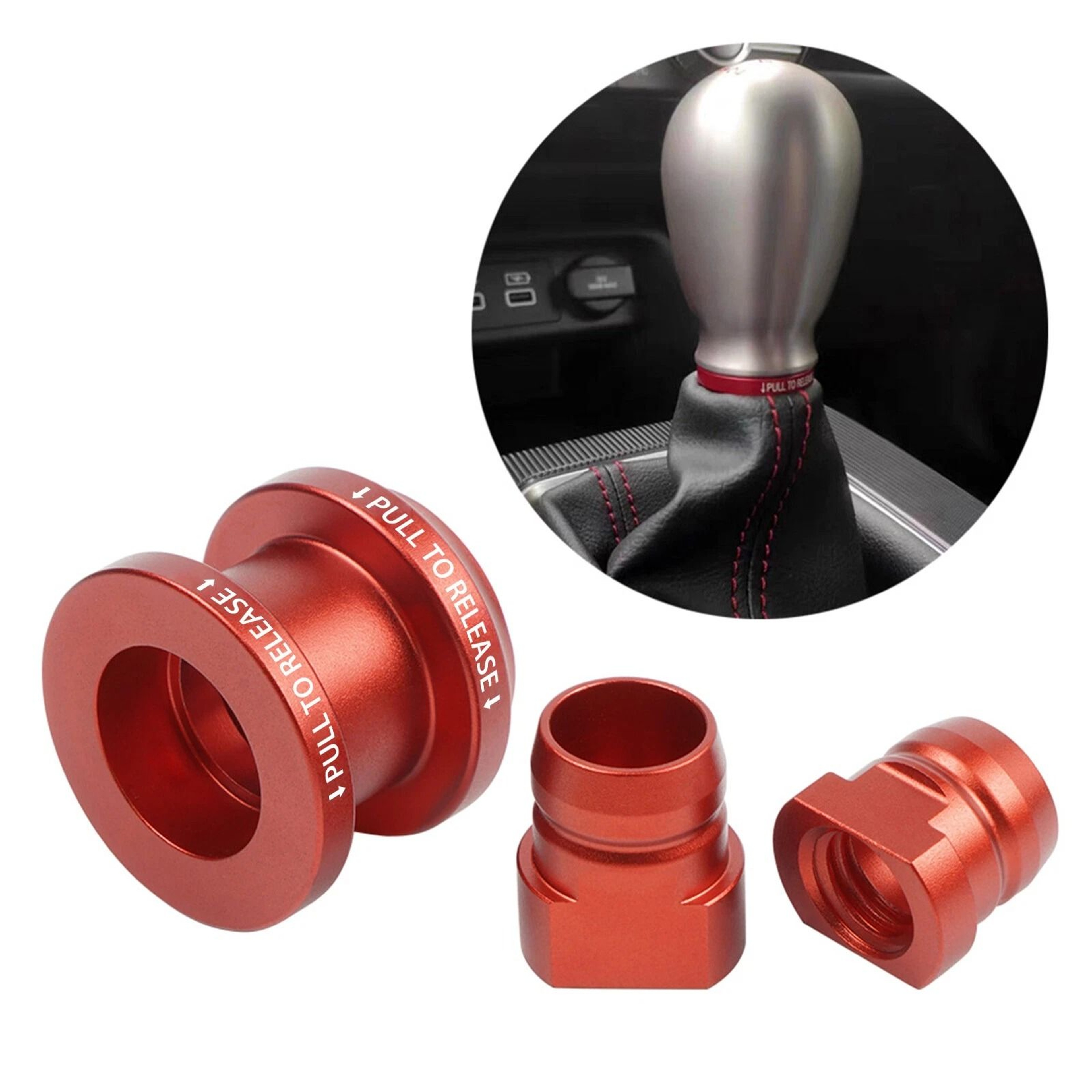 Aluminum Shift Boot Collar For Honda Civic 9