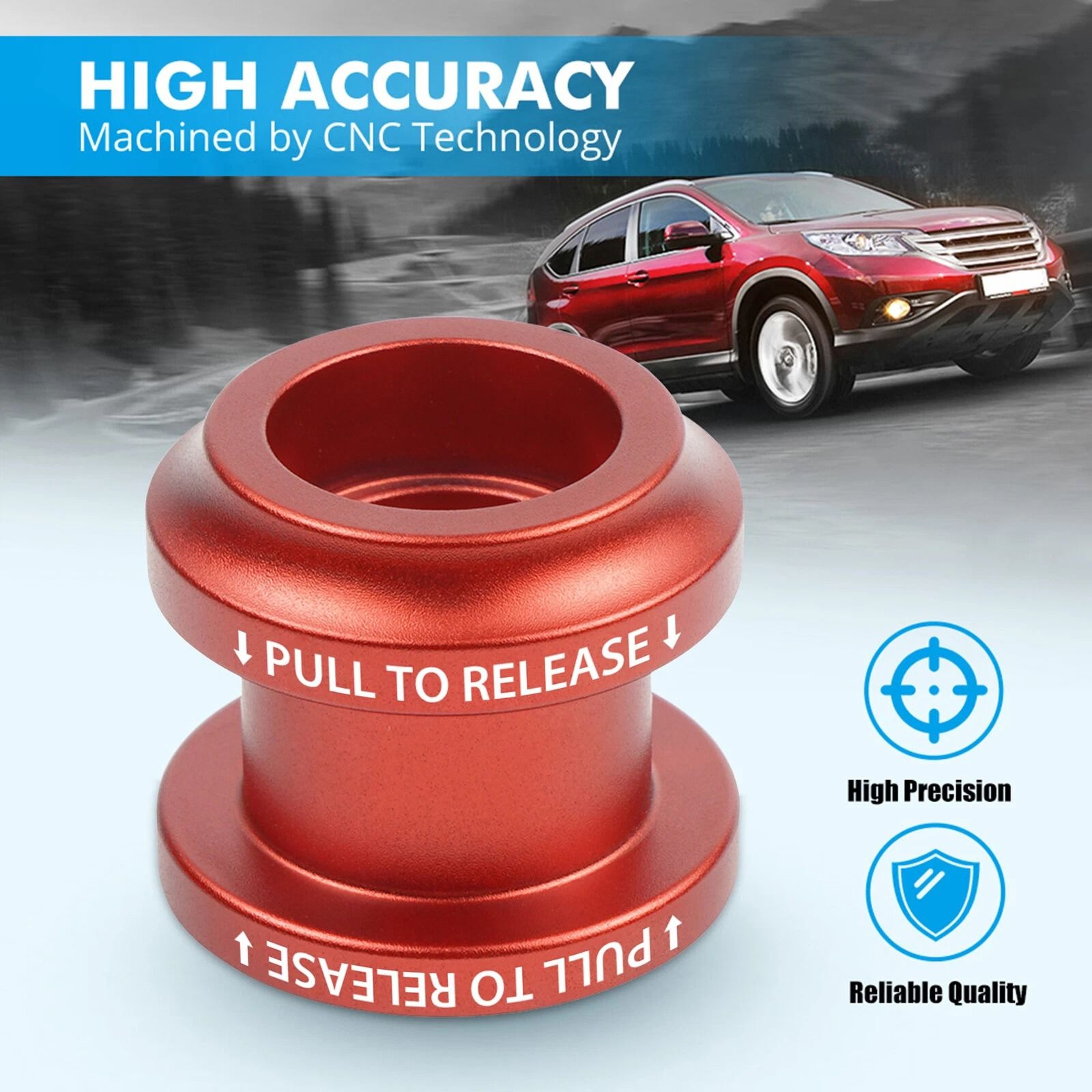 Aluminum Shift Boot Collar For Honda Civic 6