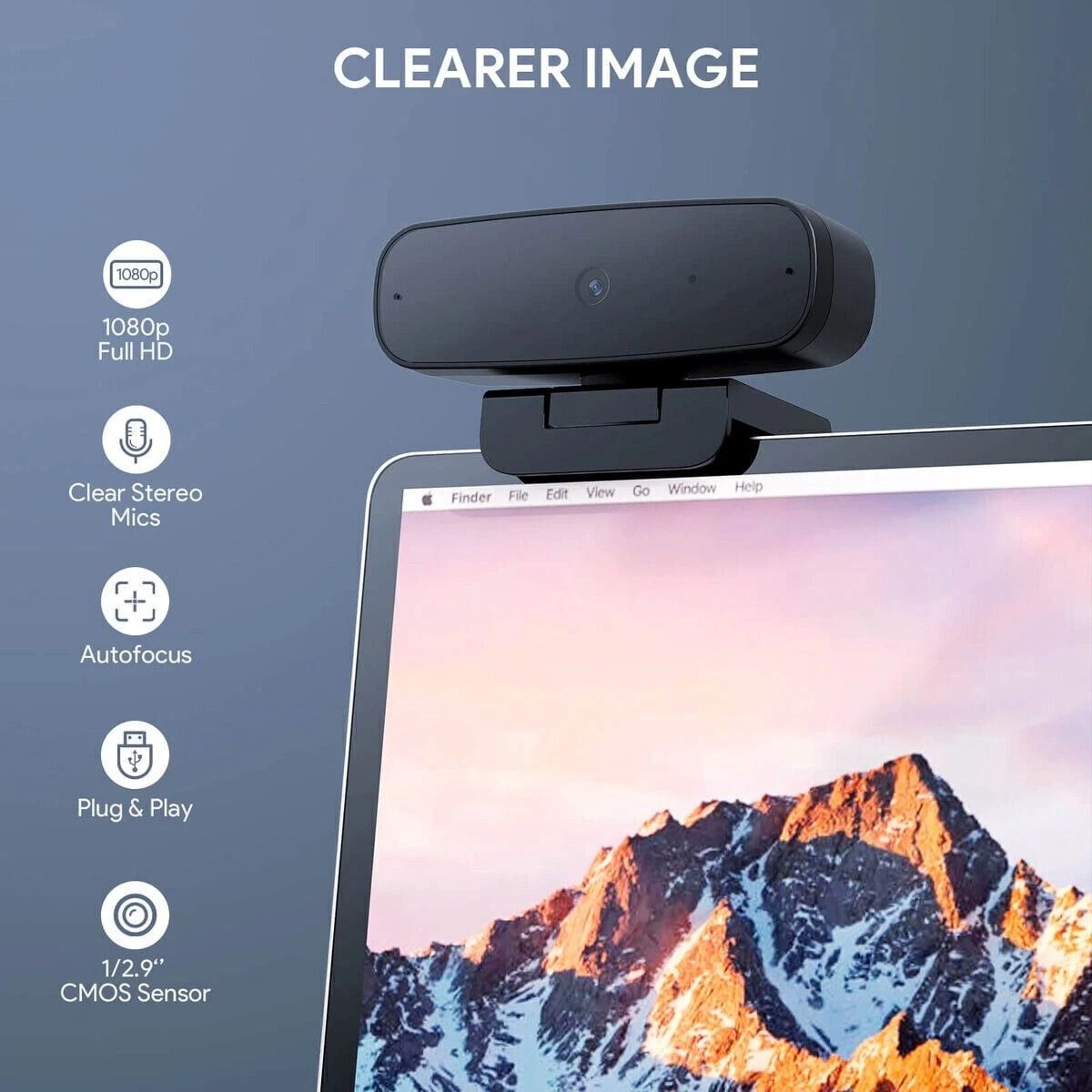 Autofocus Webcam With Microphone For Laptop PC 7