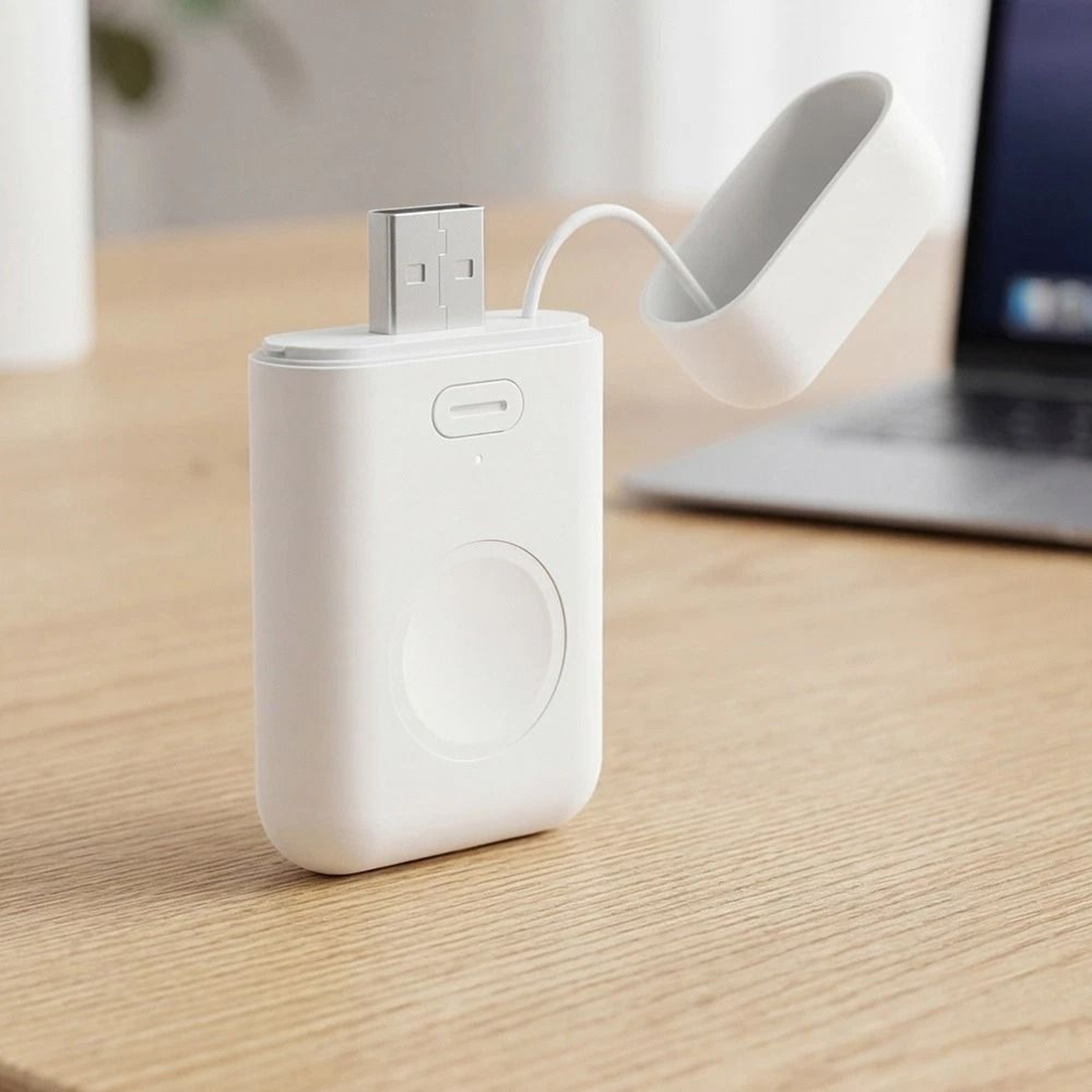Portable Apple Watch Magnetic Charger Wireless Travel Power Bank 0