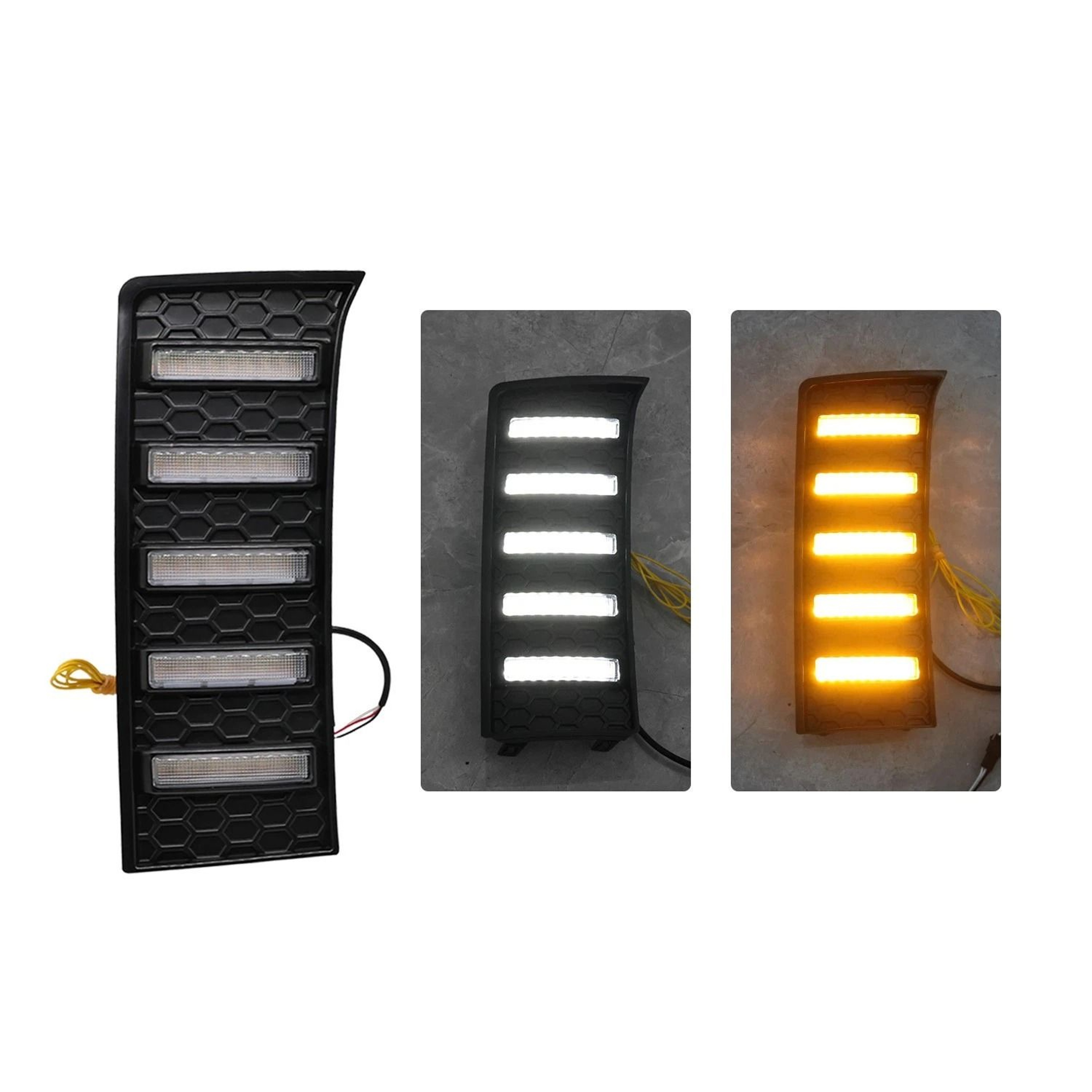 Toyota Tundra LED Fog Lamp DRL Turn Signal Lights 7