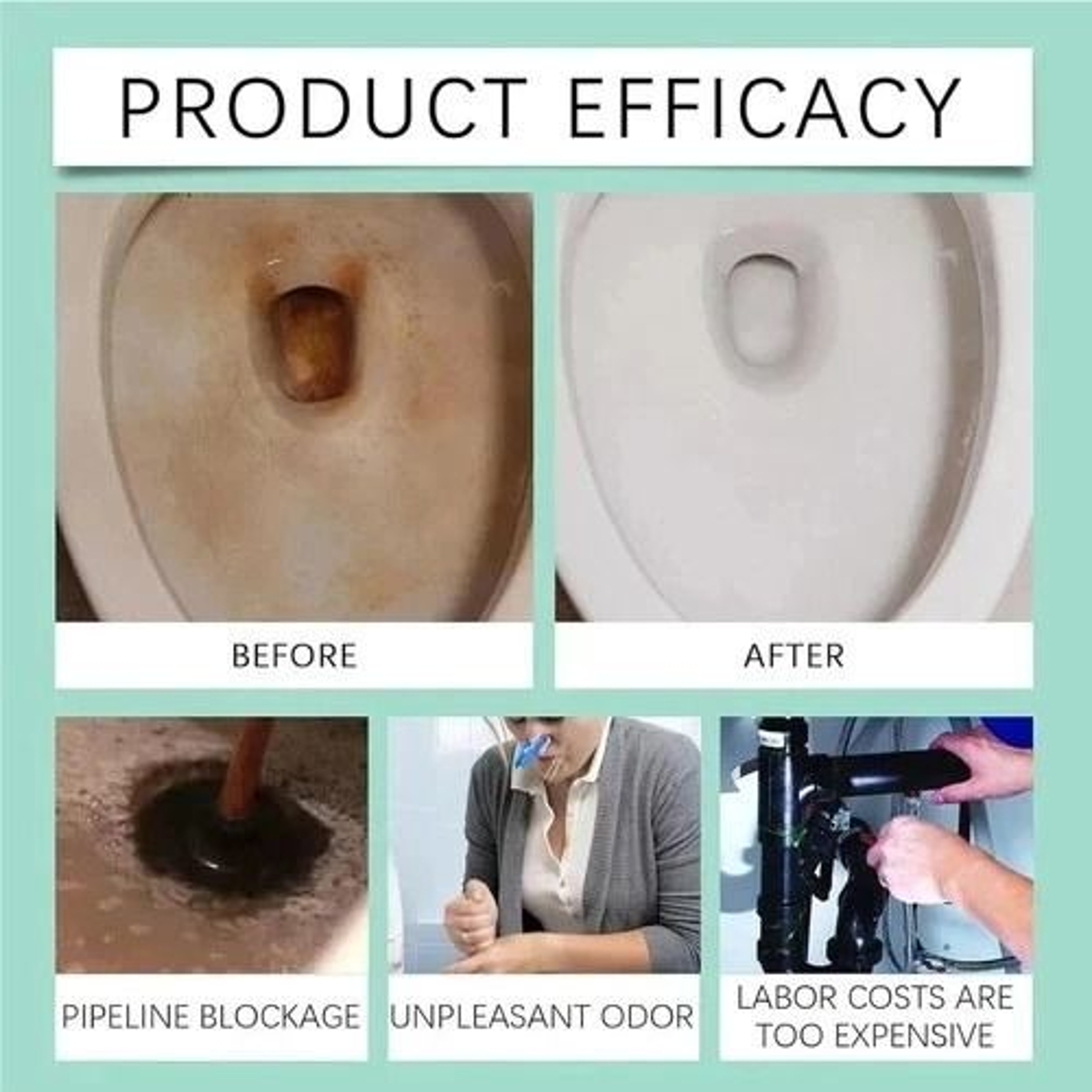 Long Lasting Lemon Toilet Bowl Cleaner Fresh Scent 1