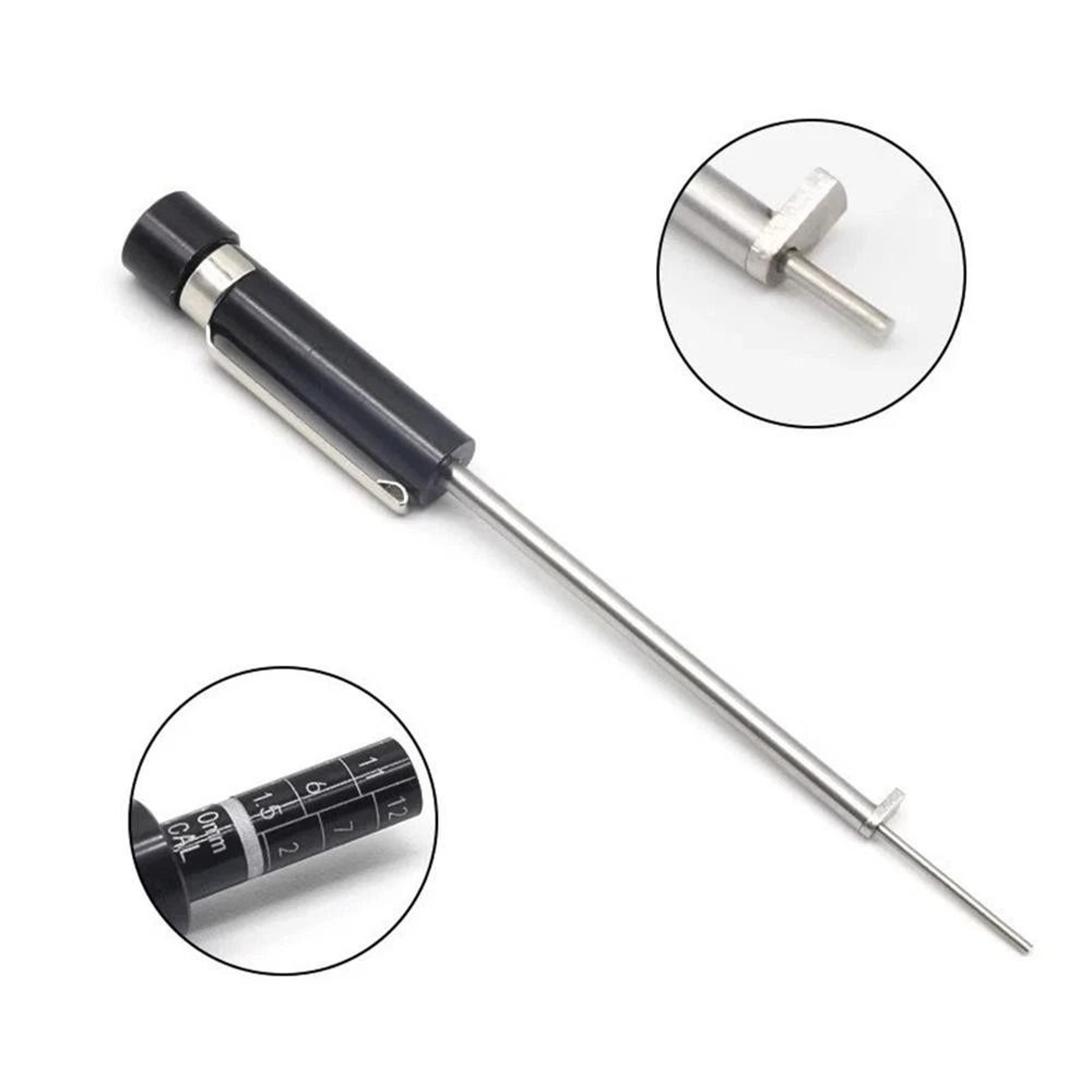 Brake Pad Thickness Gauge Tool With Scale For Fast Car Brake Inspection 6