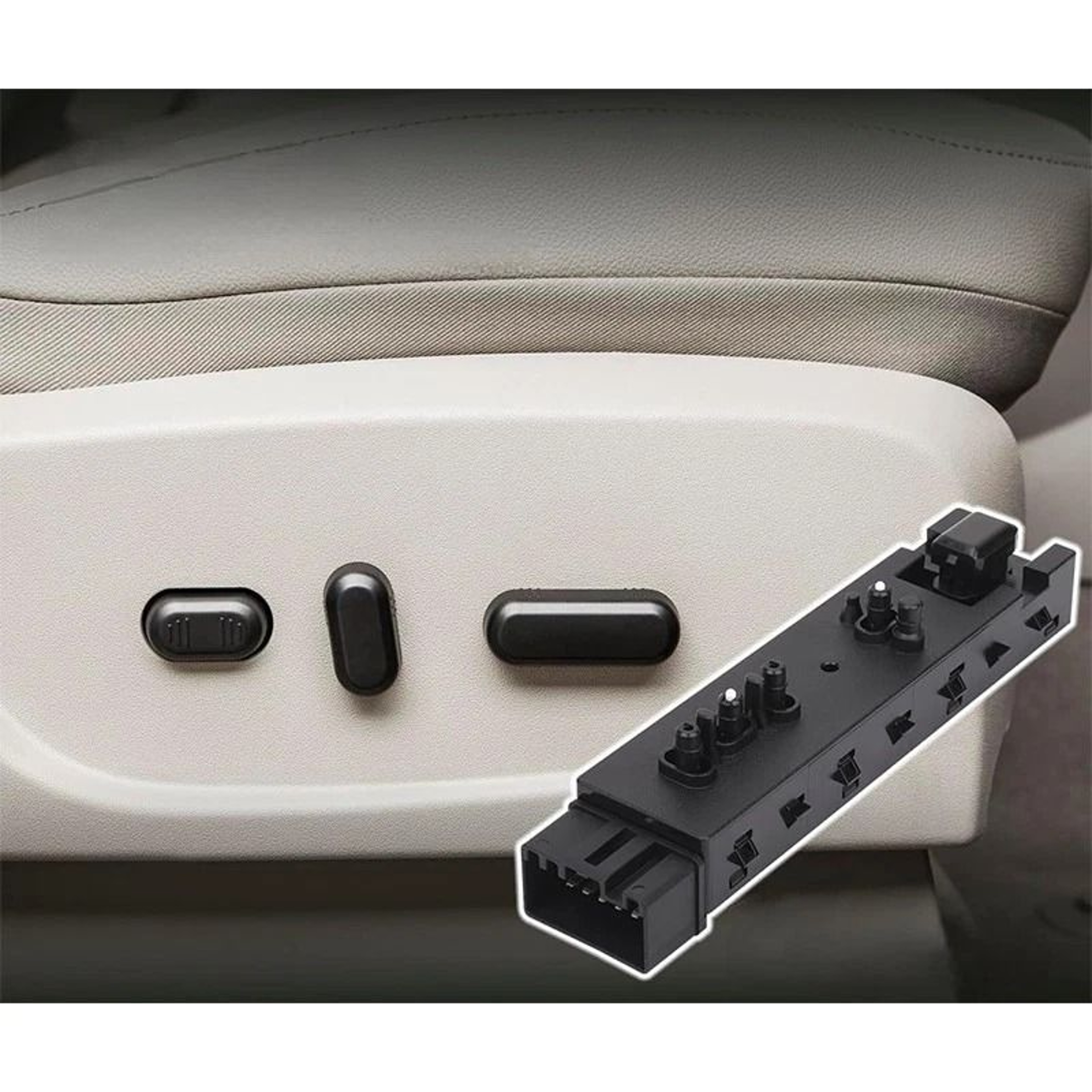 Ford Fusion Driver Seat Adjustment Switch FAW 12 Pin OEM Fit 0