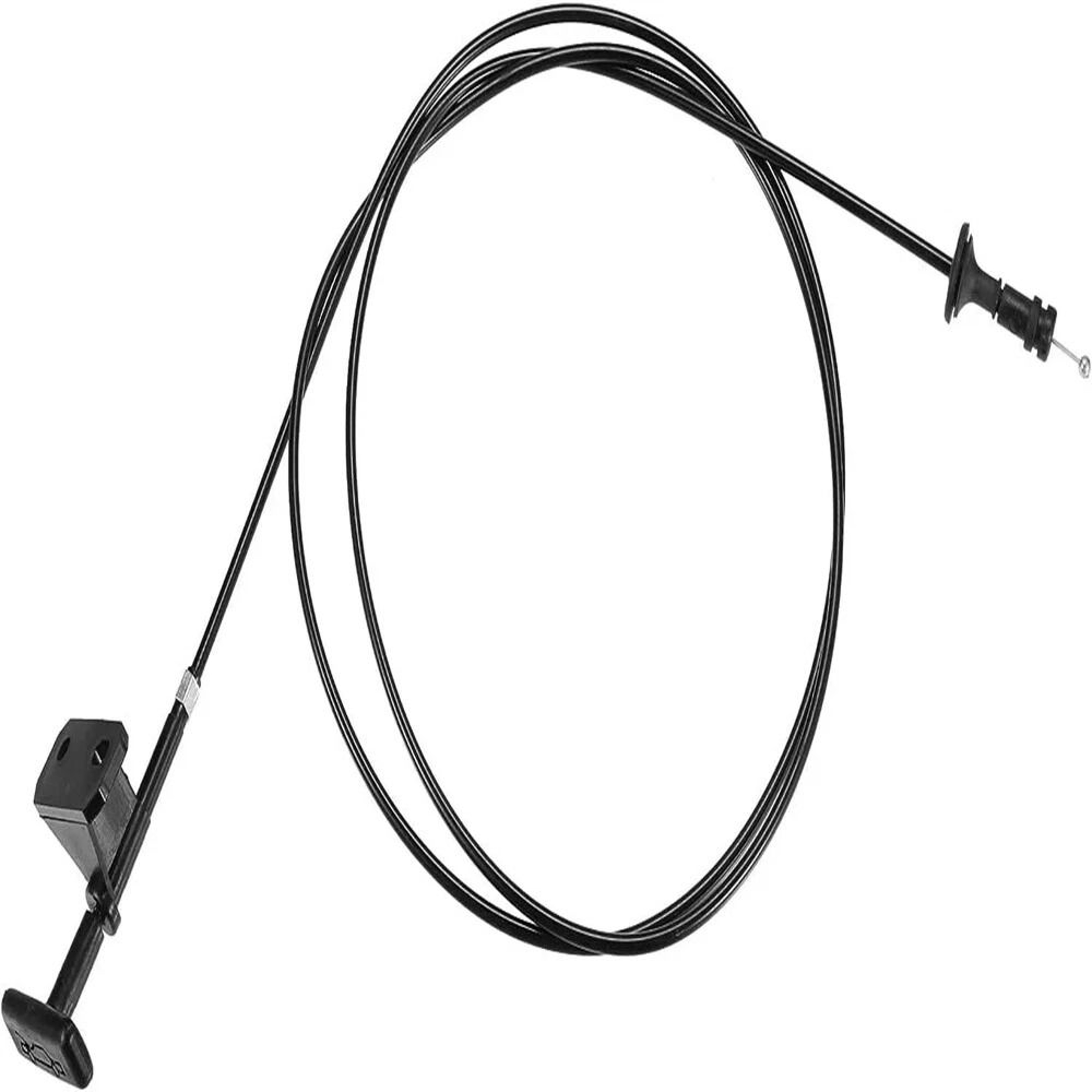 Chevy Hood Release Cable With Pull Handle 1