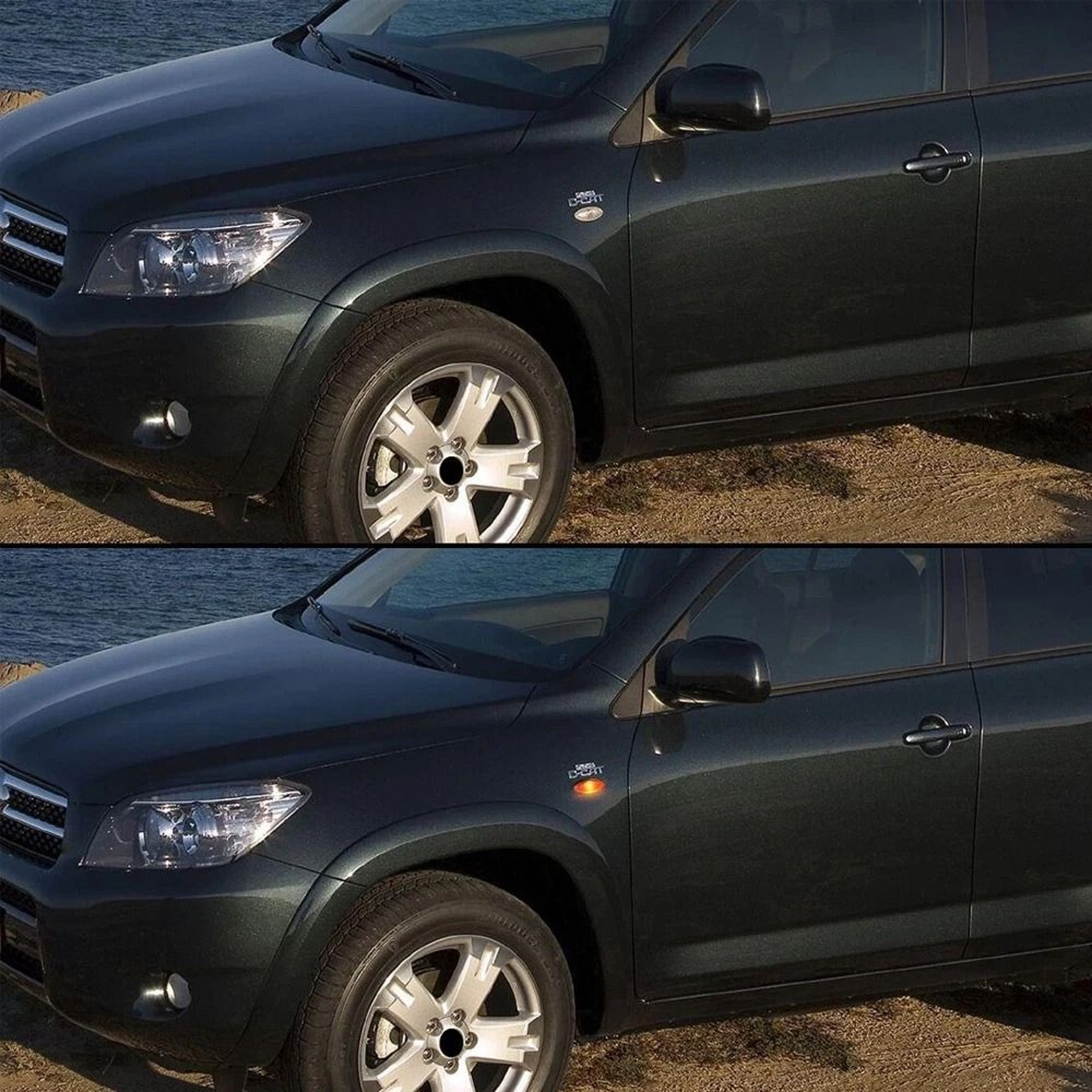 Toyota Yaris Side Marker Turn Signal Fender Lights 6