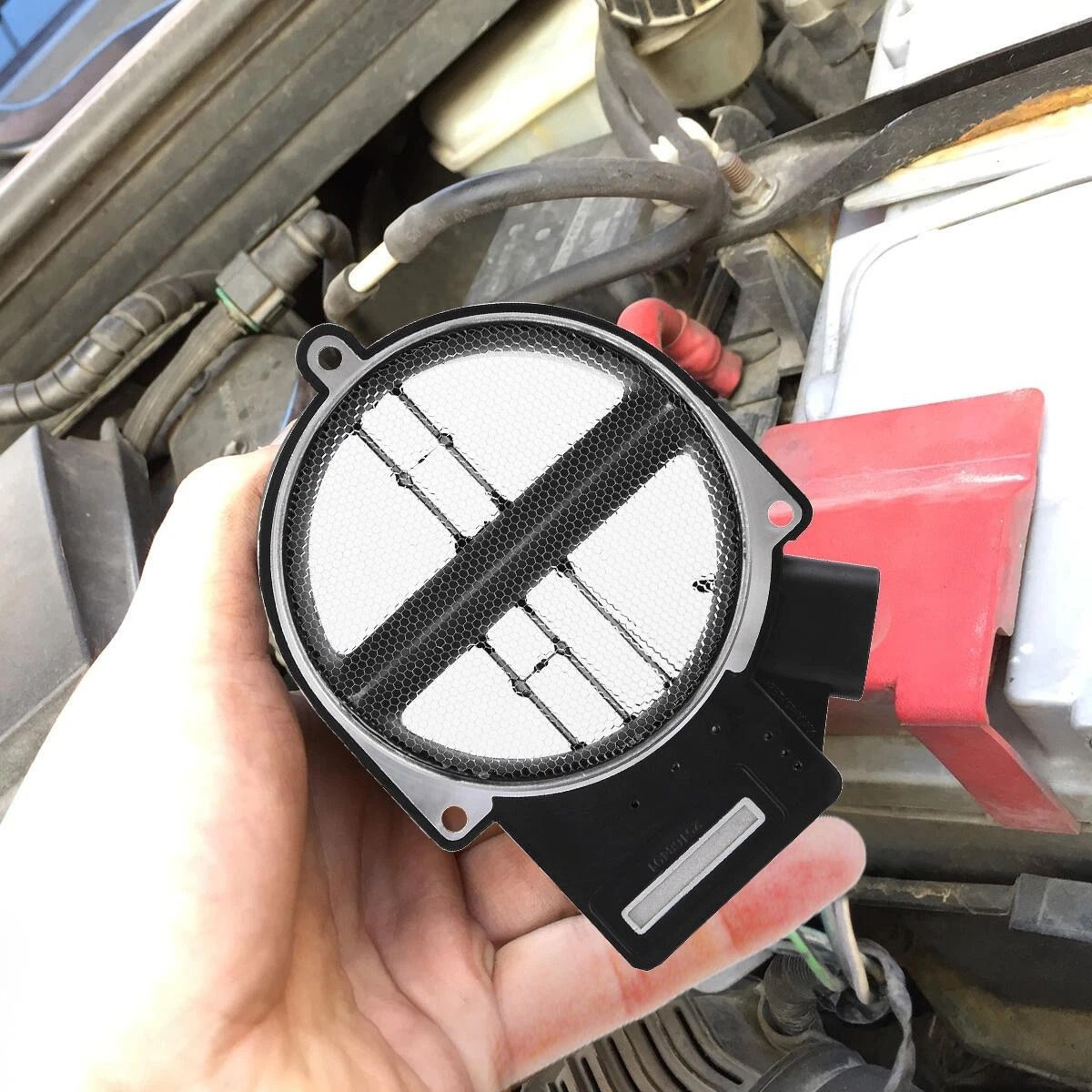 Mass Air Flow Sensor MAF For Chevy Silverado GMC Sierra Cadillac Escalade Perfect Fit For Optimal E 0