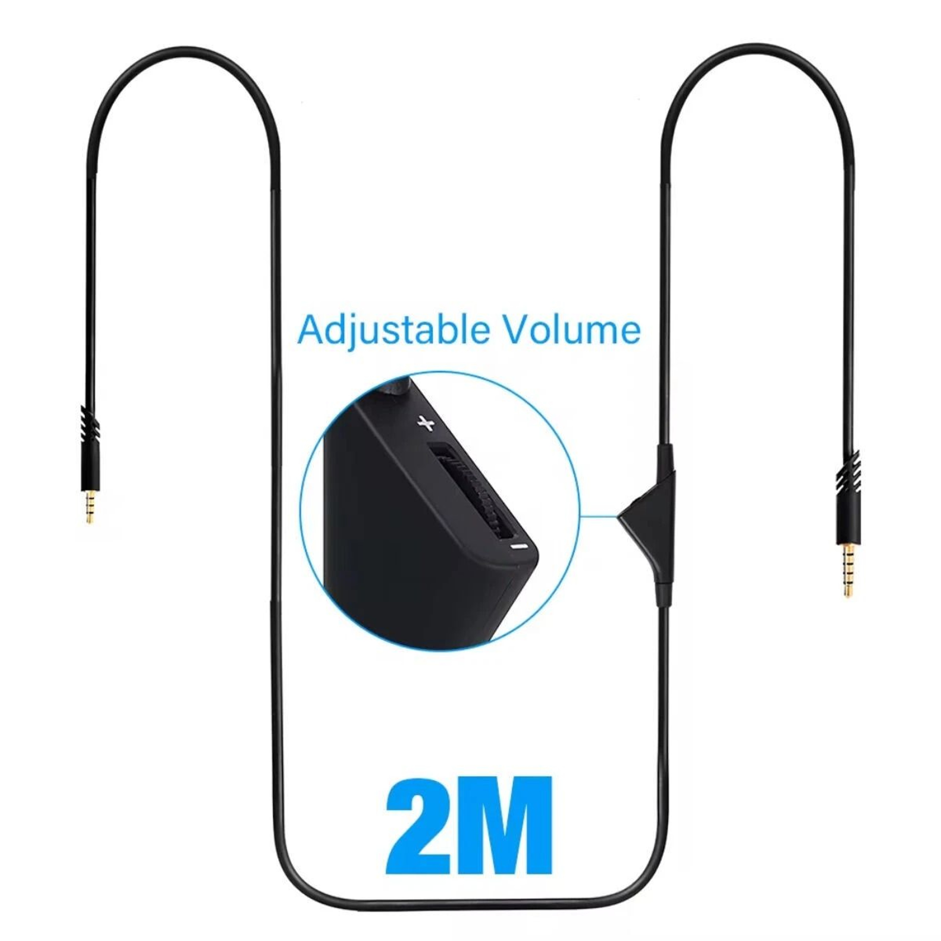 Replacement Audio Cable With Volume Control For Astro A10 A40 Gaming Headsets 4