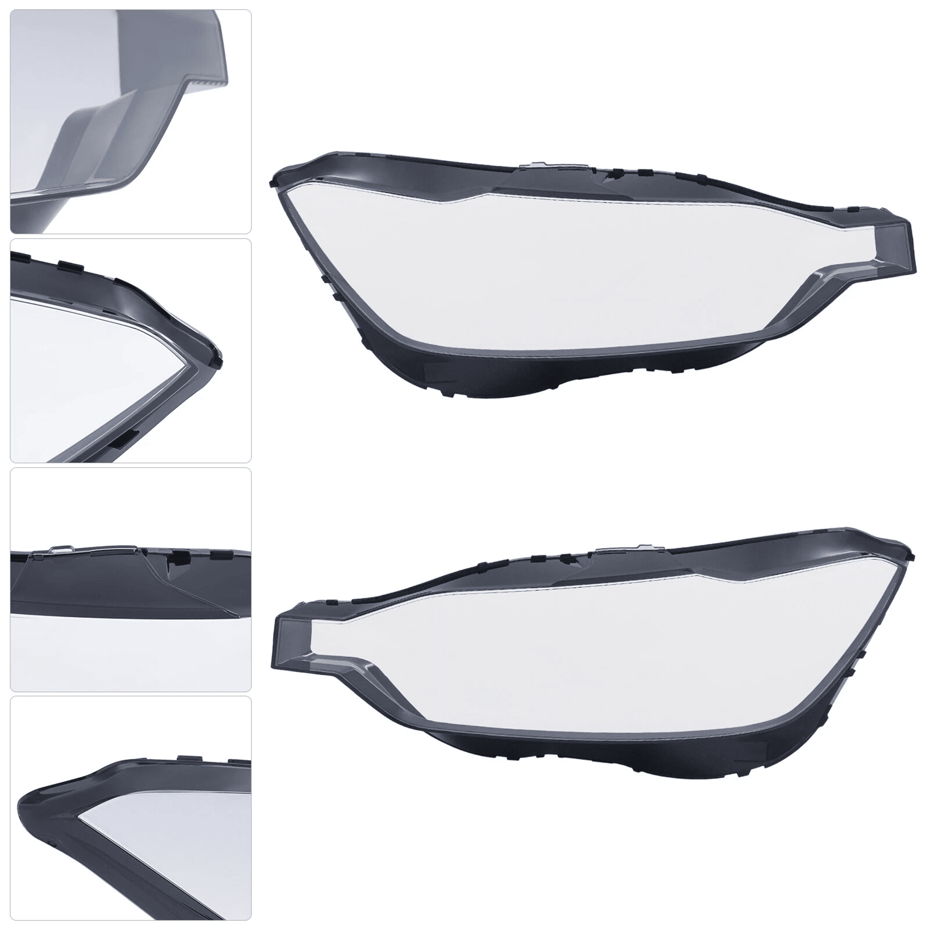 Volvo XC60 Headlight Lens Covers Left  Right Side Headlamp Covers For Durable Clear Visibility 9