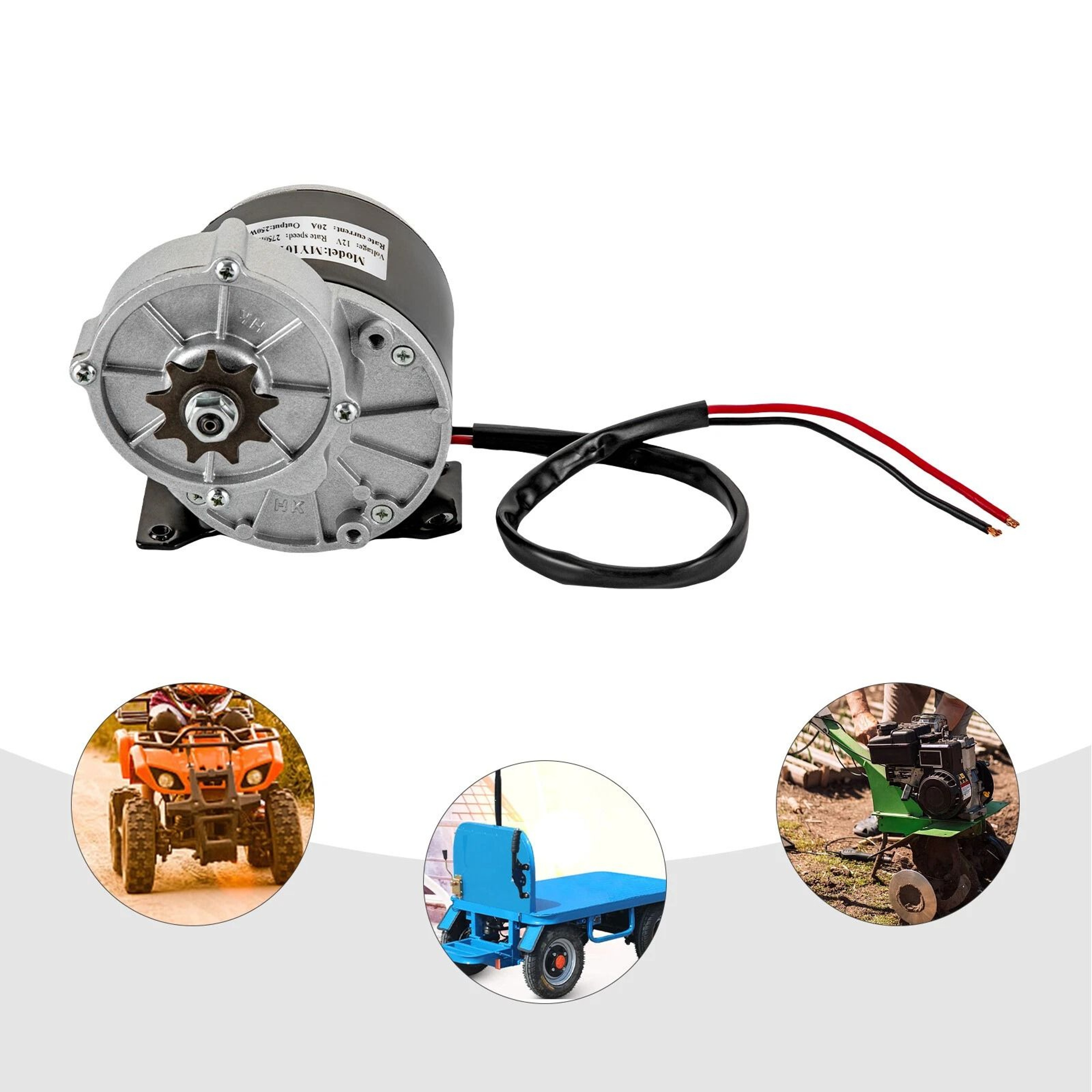 High Torque DC Motor For EBike Scooter  ATV 13