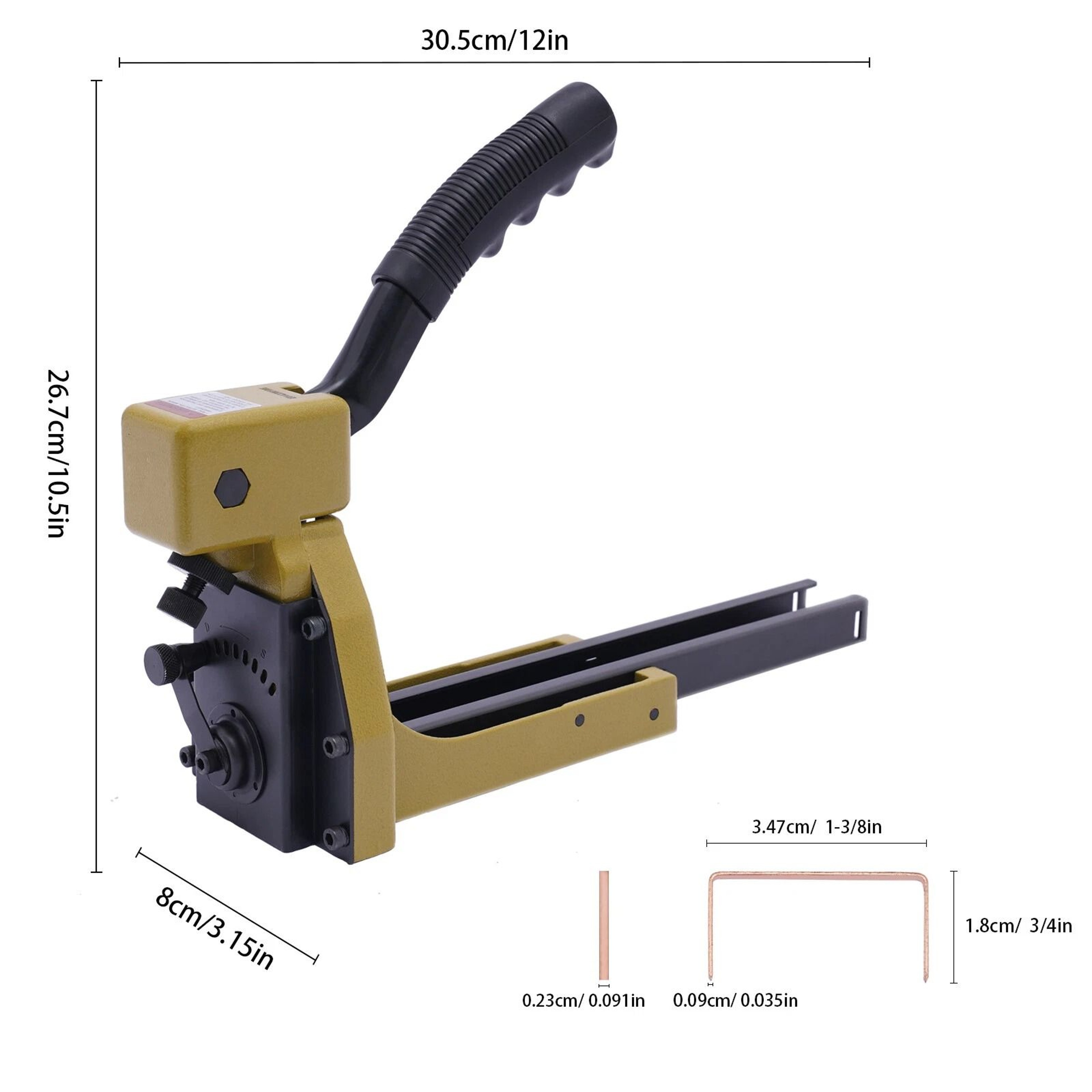 Professional Manual Carton Closing Stapler Durable Carton Box Sealing Stapler Tool 13