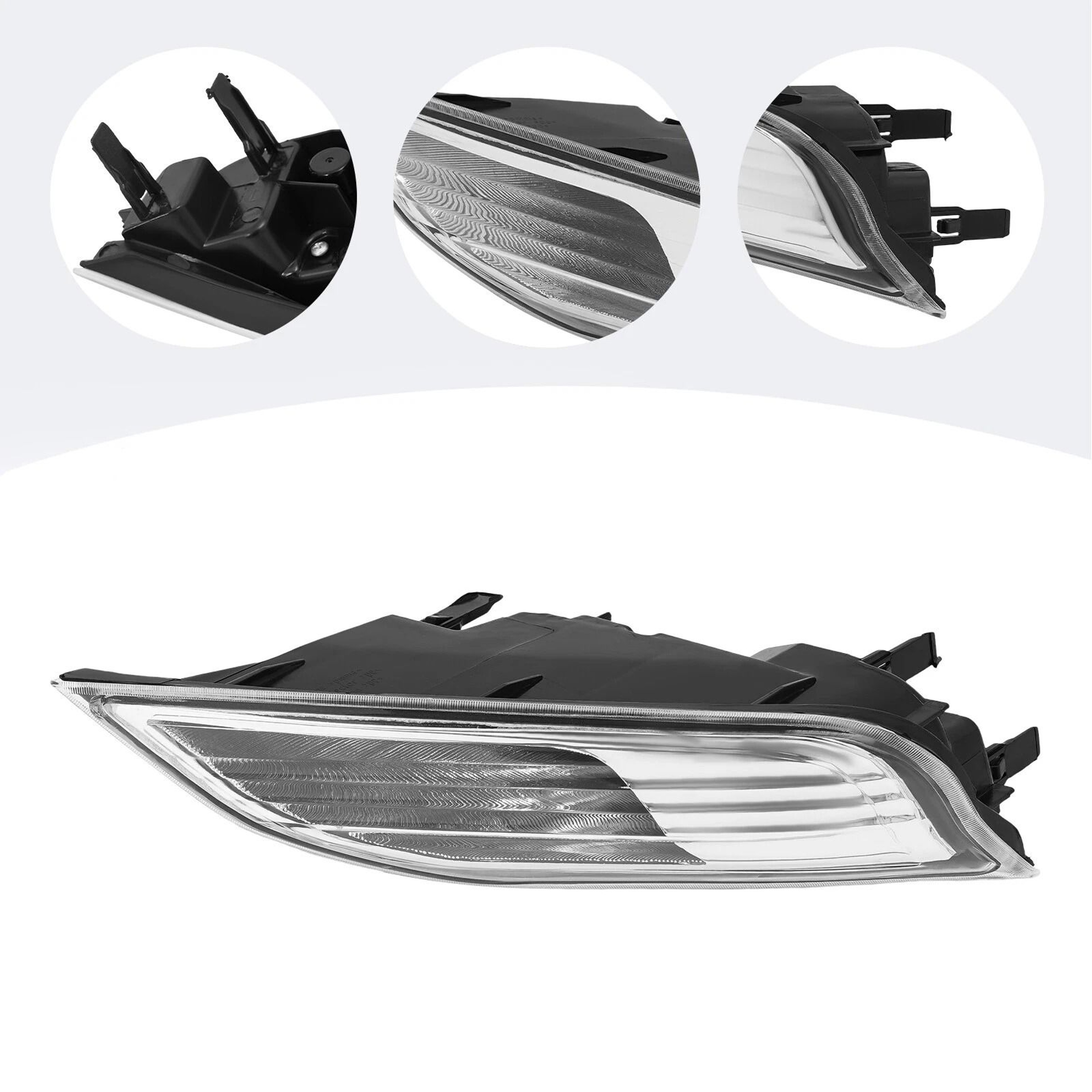 Premium Left Front Lexus GX460 Turn Signal Fog Lamp Direct Replacement Front Bumper Light 13
